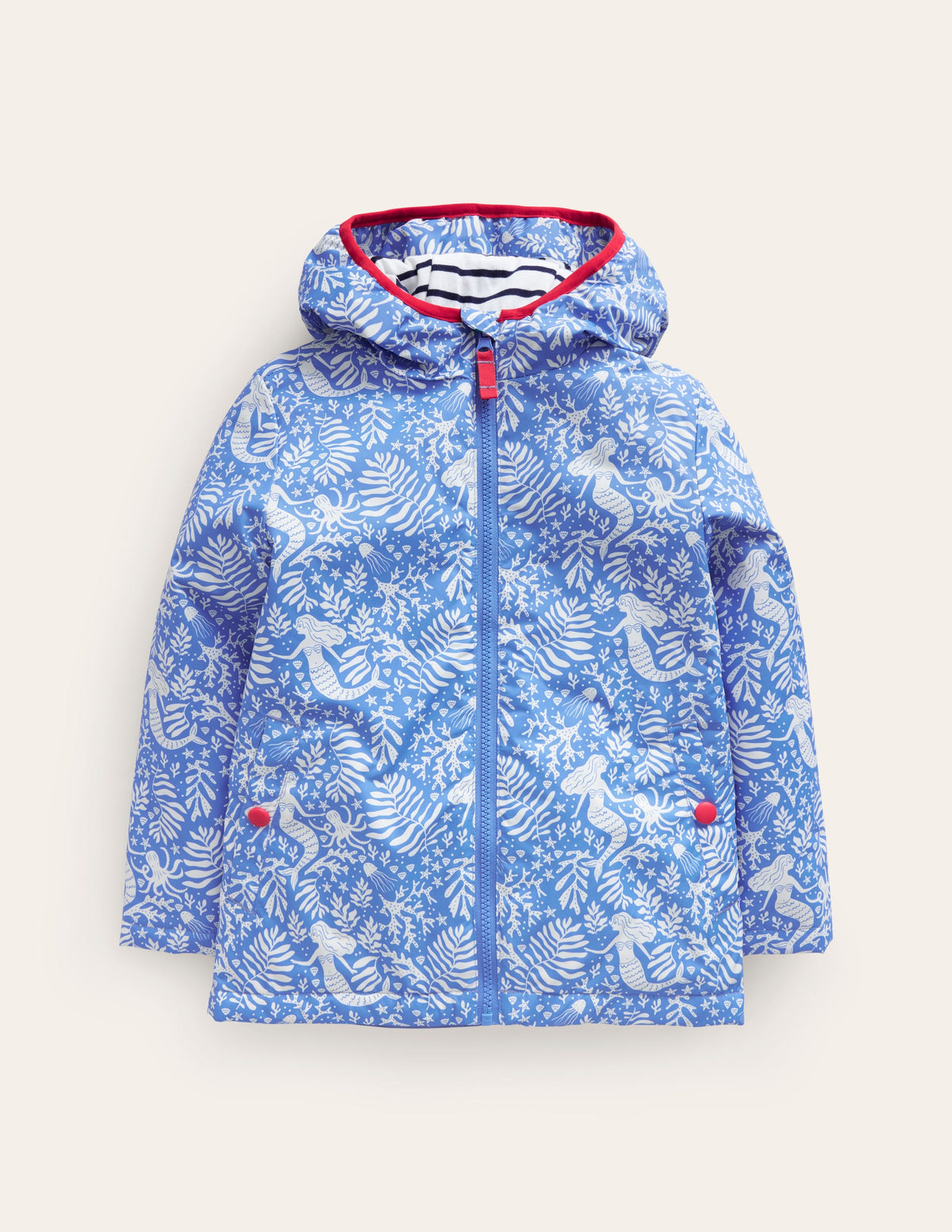 Anorak mit Jersey-Futter-Wisteriablau Meerjungfrauen - Image 1