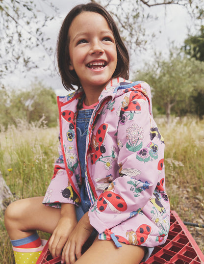 Anorak mit Jersey-Futter-Zuckermandel-Pink Hummel-1