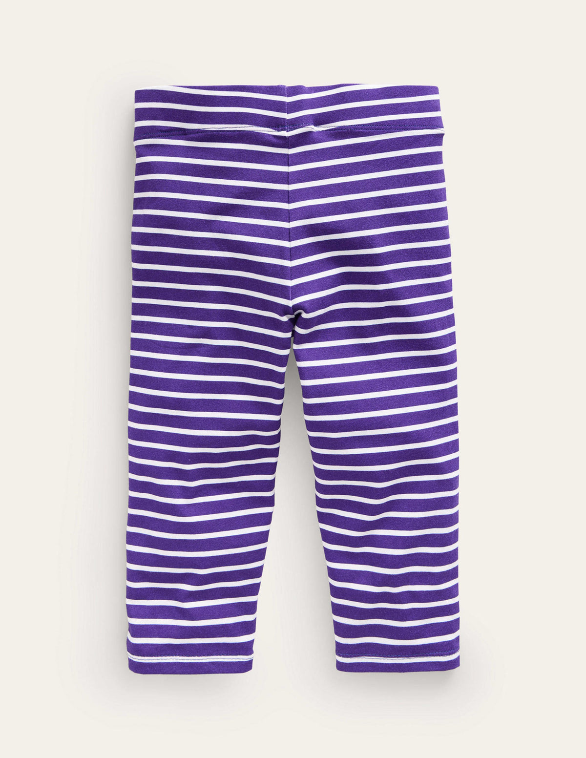 Lustige, verkürzte Leggings-Segelblau/Ecru - Image 2