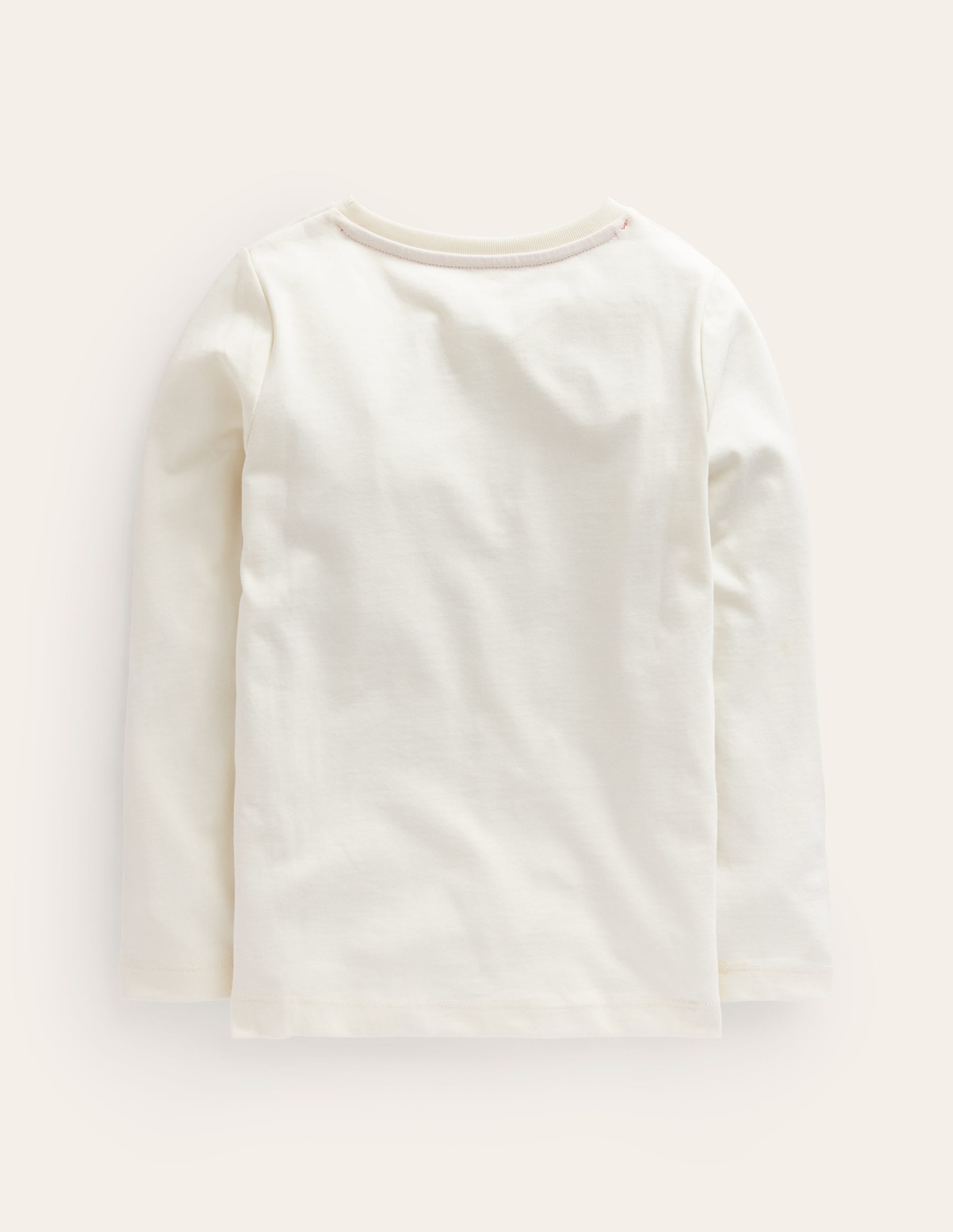 T-shirt à logo métallisé-Dauphin ivoire - Image 2