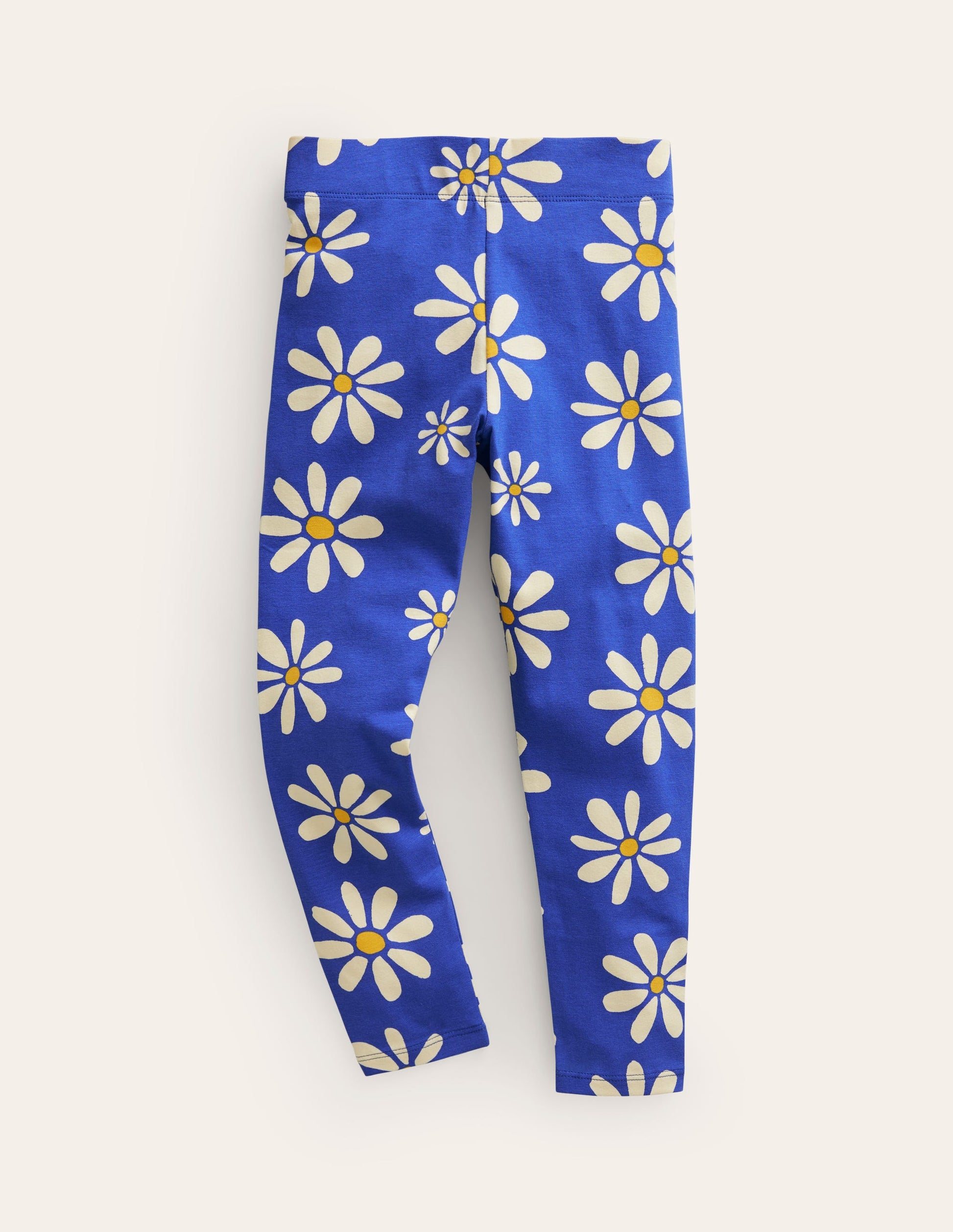 Legging fun-Pâquerettes bleu saphir-1