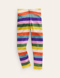Lustige Leggings-Bunt Gestreift