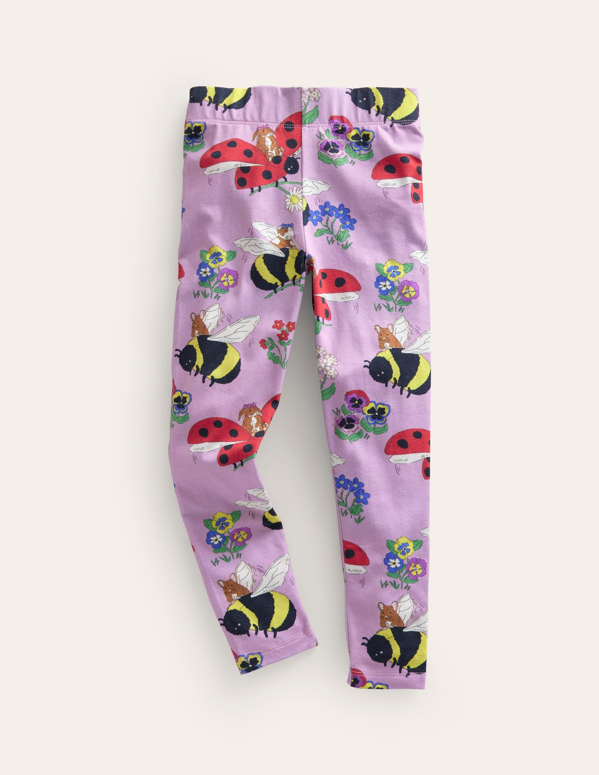 Legging fun-Prairies rose amande sucrée - Image 1