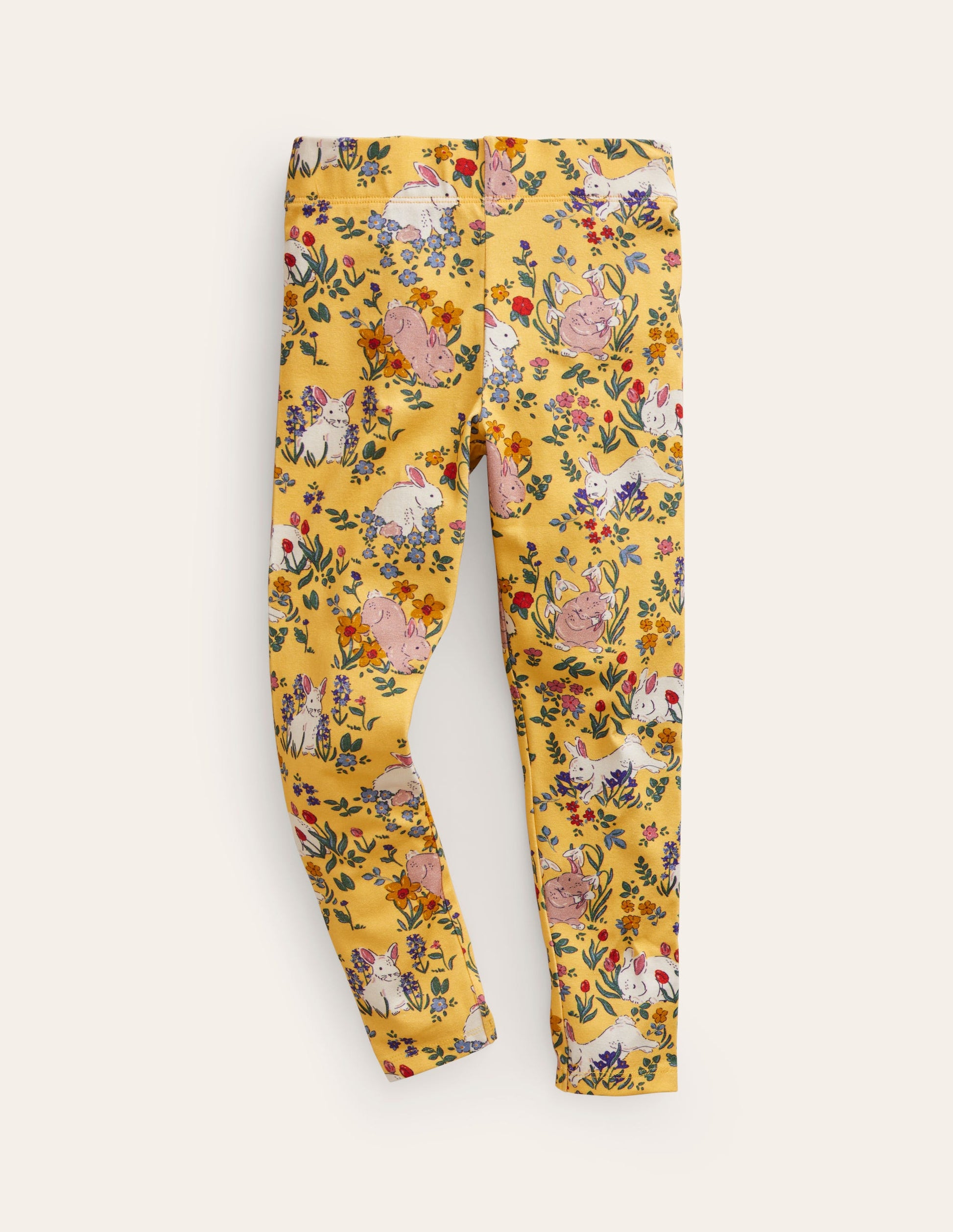 Legging fun-Lapin jaune printemps-1