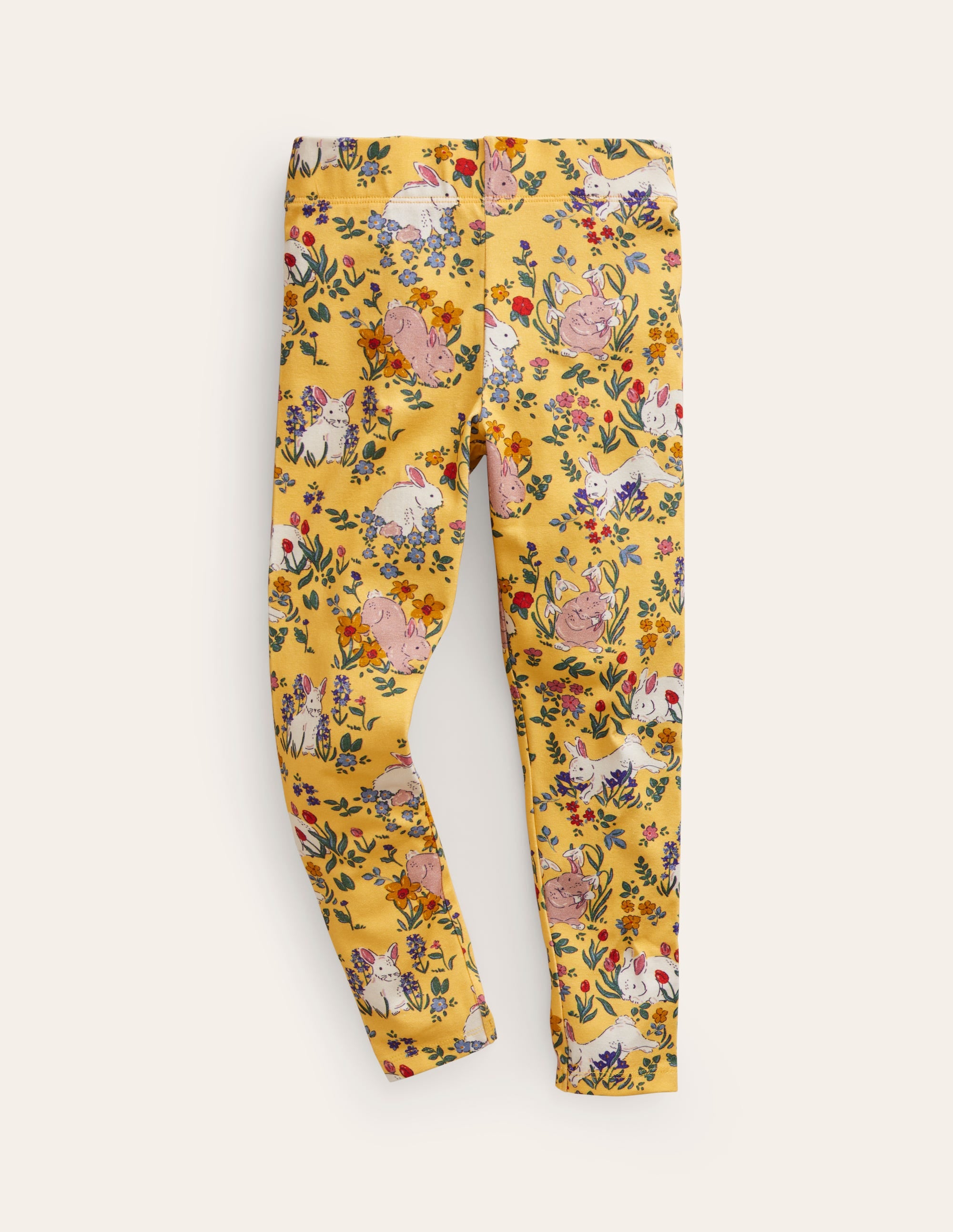Legging fun-Lapin jaune printemps - Image 1