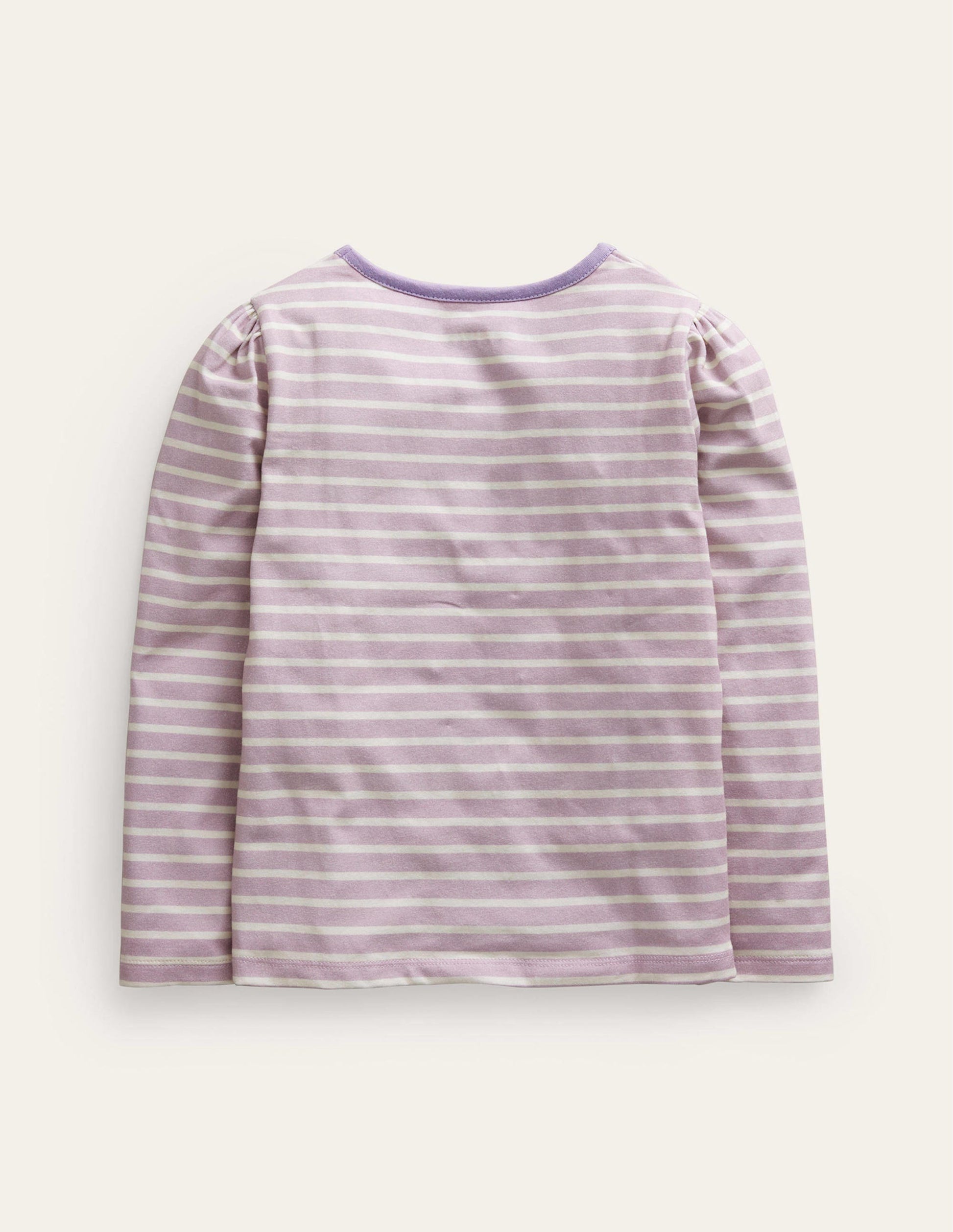 Oberteil mit Applikation und Puffärmeln-Bunt Floral Drachen-2