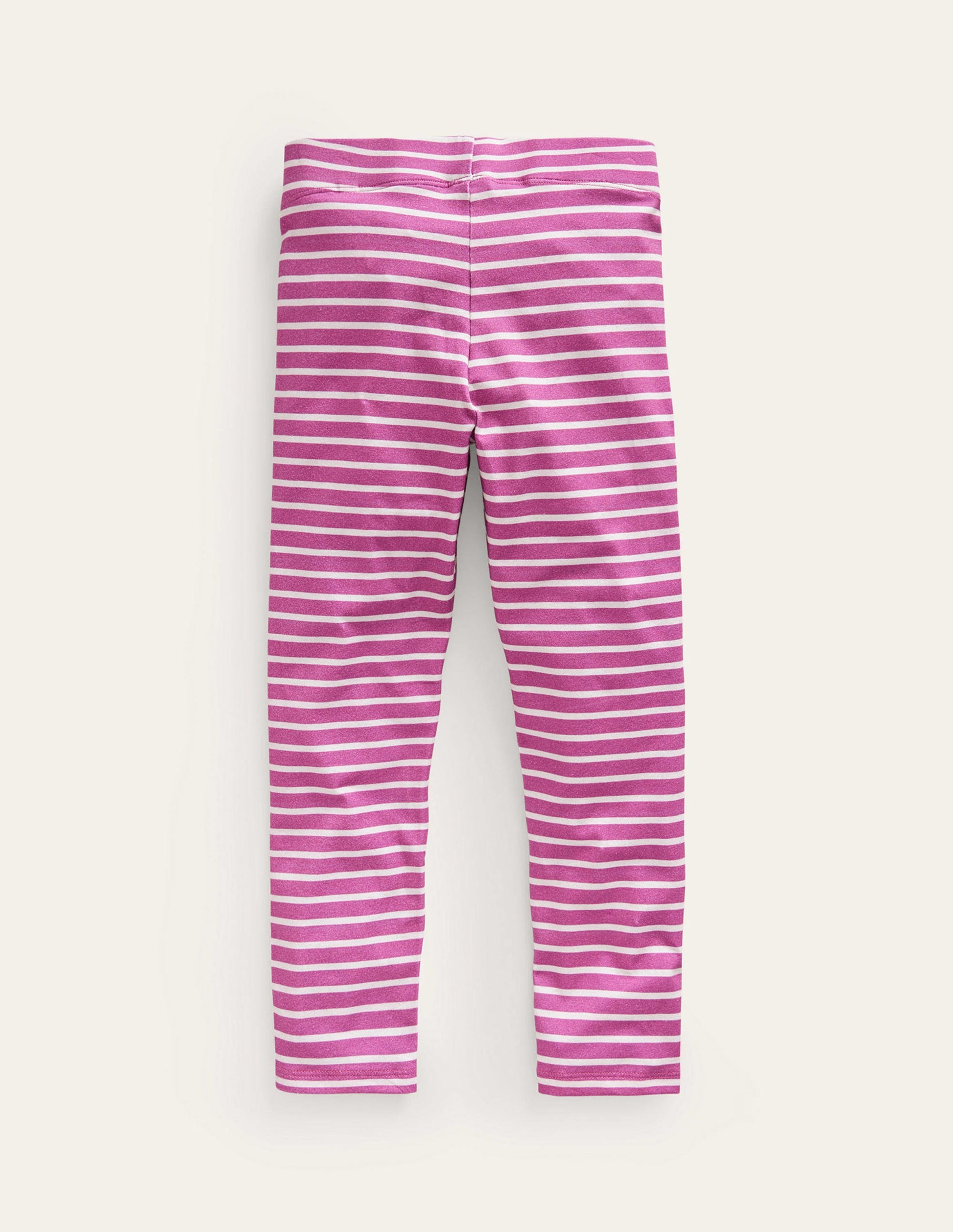 Legging à appliqué-Cœurs rose fraise/ivoire-2