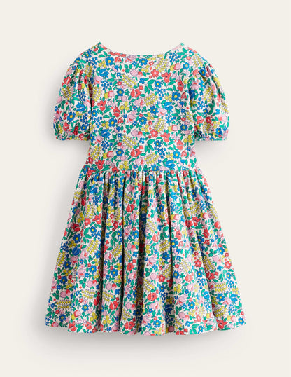 Robe de ballerine tournoyante-Bunt Blumenbeet-3