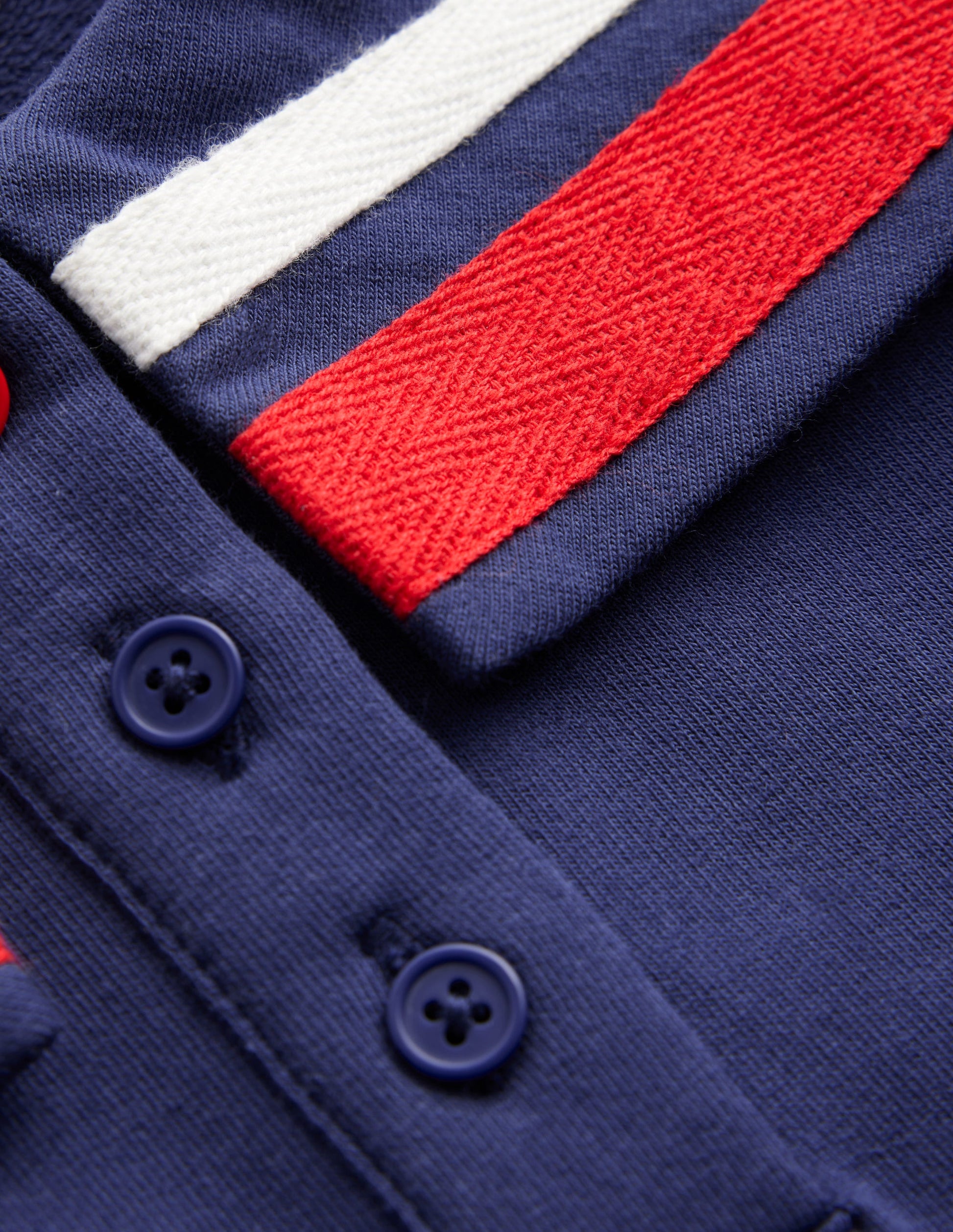 Robe-sweat de marin-Bleu marine universitaire-3