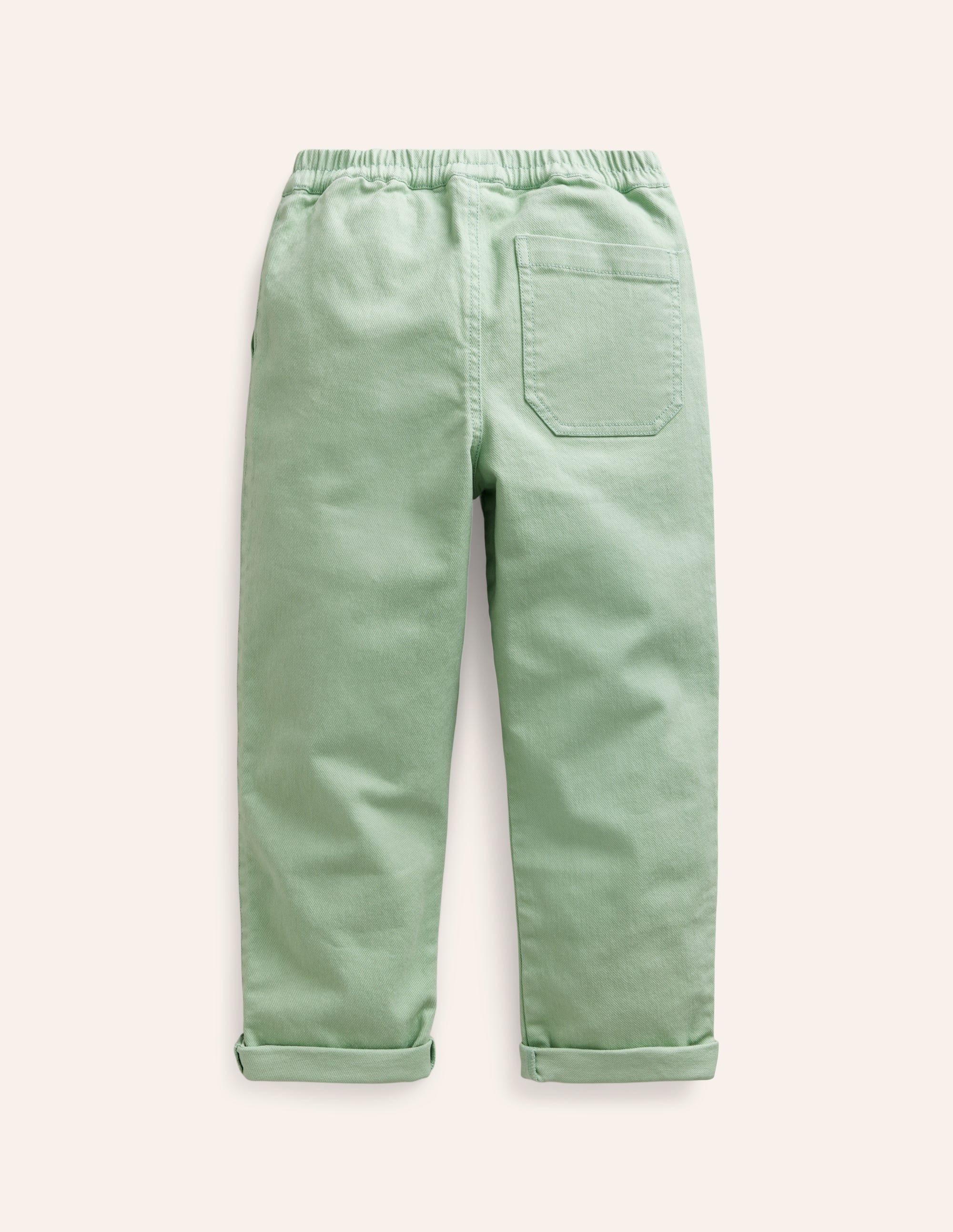 Pantalon à enfiler-Broderie vert aloe vera - Image 2