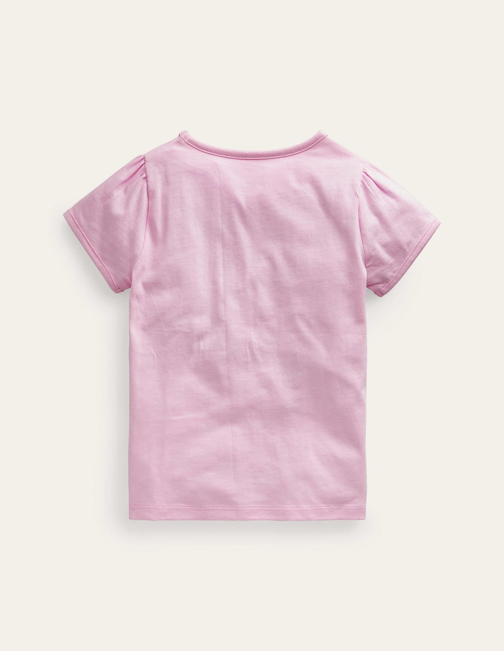 Top en jersey à super surpiqûres-Chats roses - Image 2