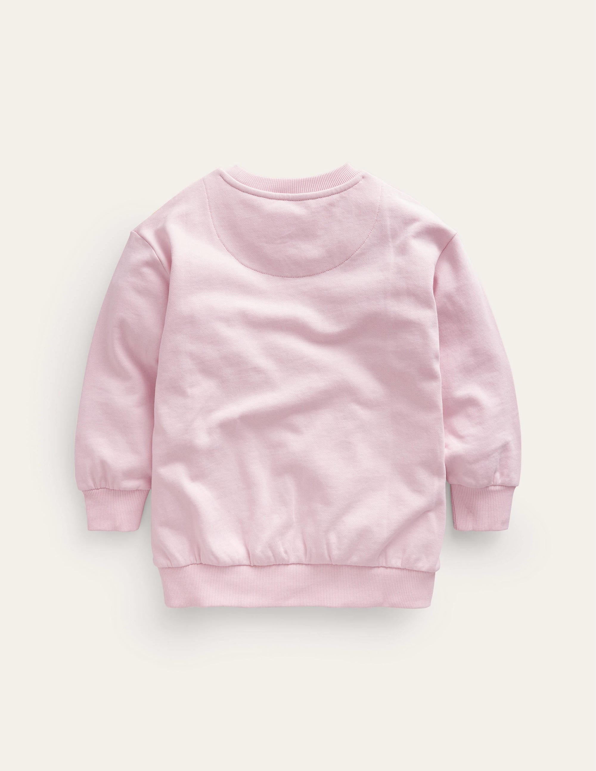 Relaxed Longline Sweatshirt-French Pink Weather - Image 2