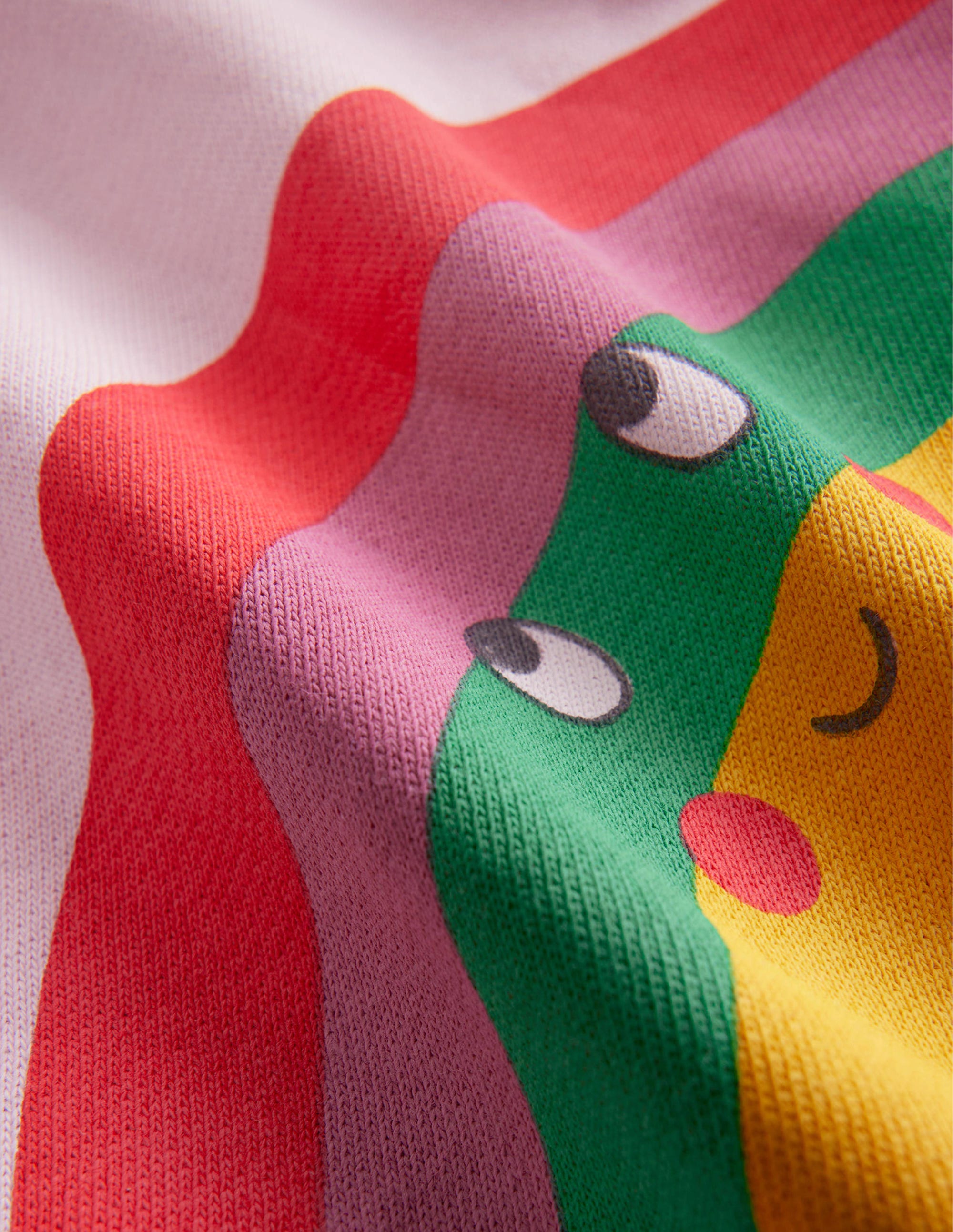 Relaxed Longline Sweatshirt-French Pink Weather - Image 3