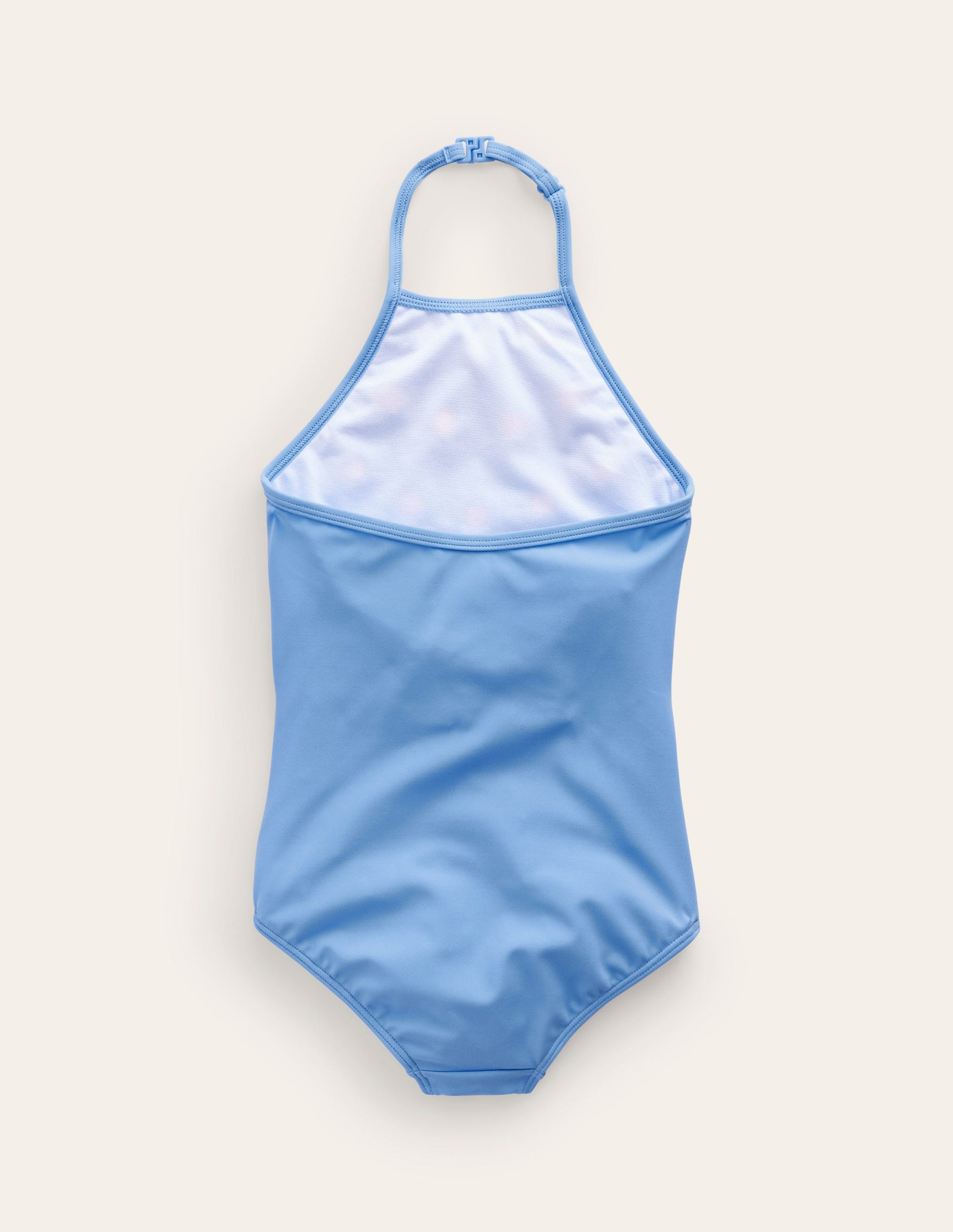 Maillot de bain dos-nu aérien-Fleur multi bleu-2
