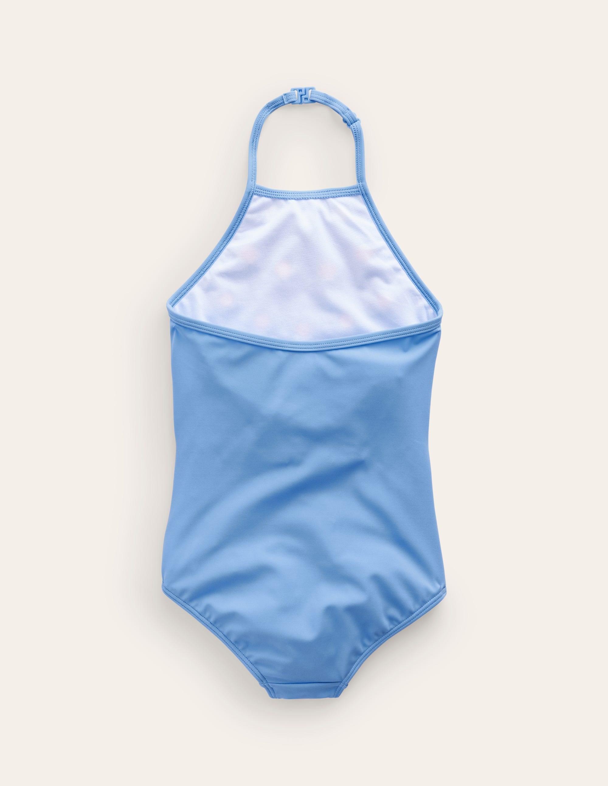 Maillot de bain dos-nu aérien-Fleur multi bleu - Image 2