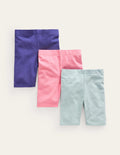 Radlerhosen im 3er-Pack-Bunt Solid