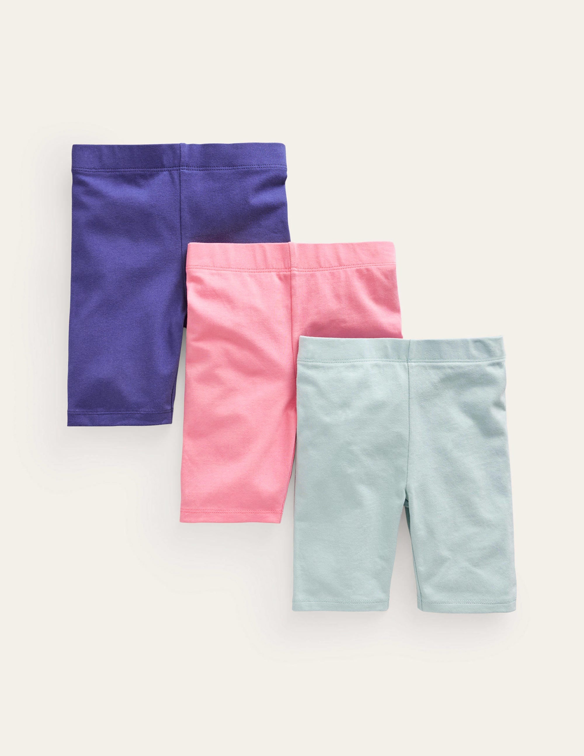 Radlerhosen im 3er-Pack-Bunt Solid - Image 1