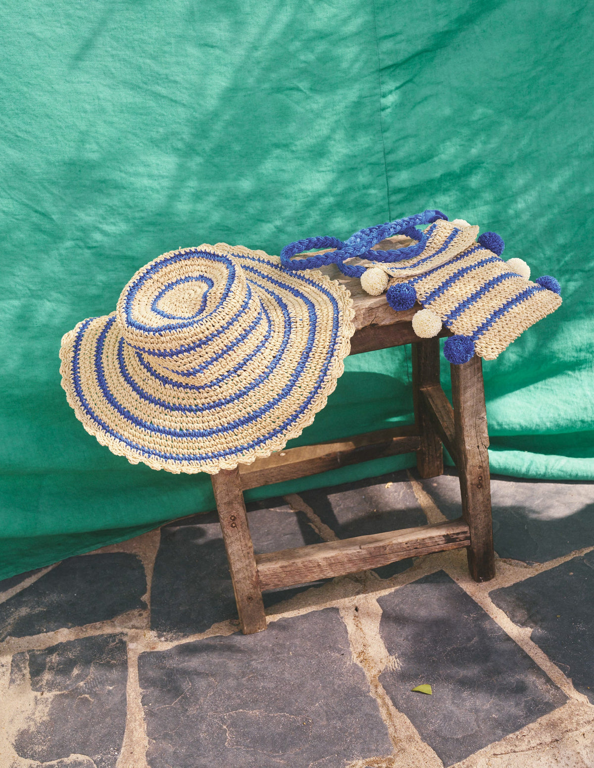Twisted Straw Hat-Natural - Image 3