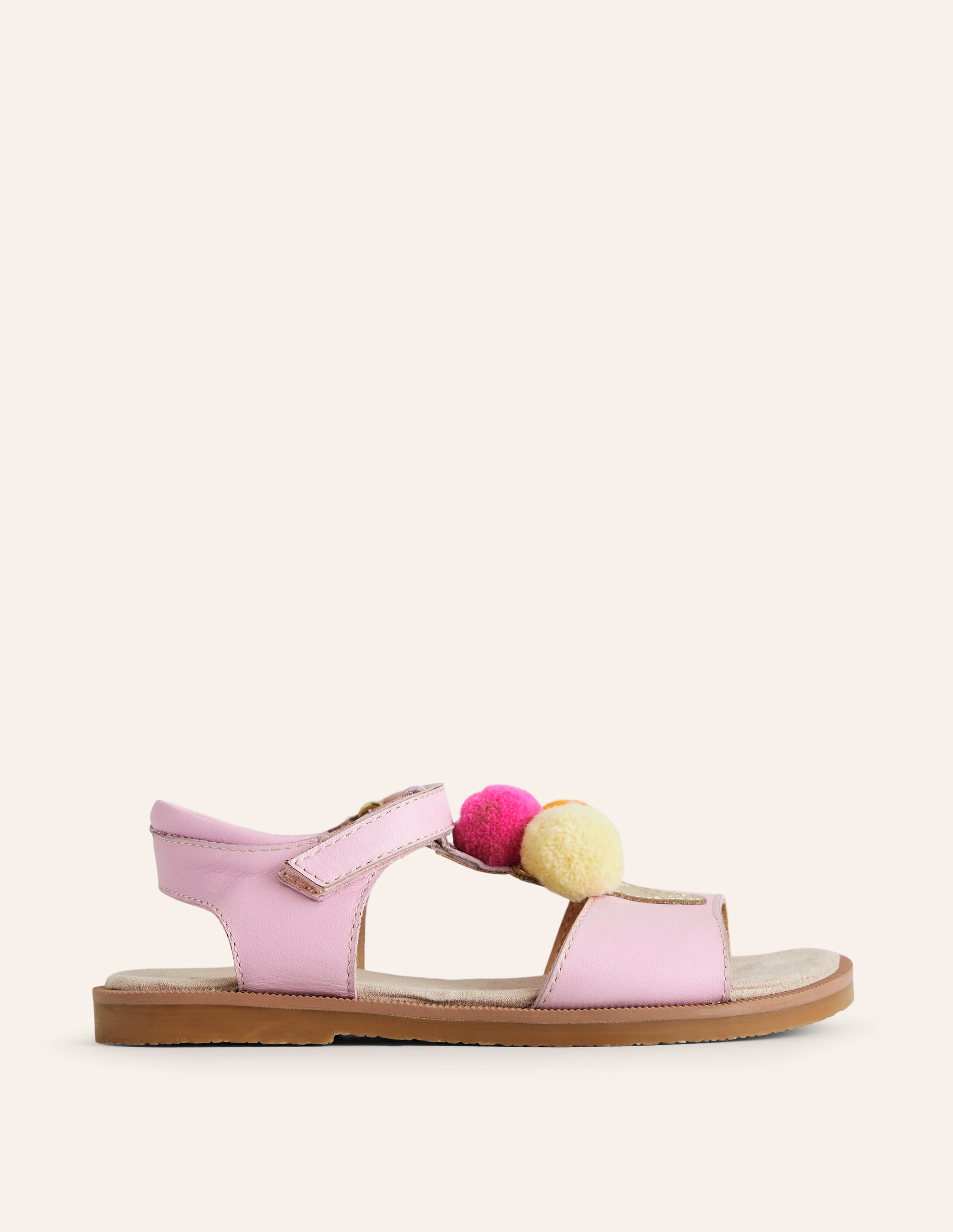 Lustige Ledersandalen-Rosa Eiscreme - Image 1