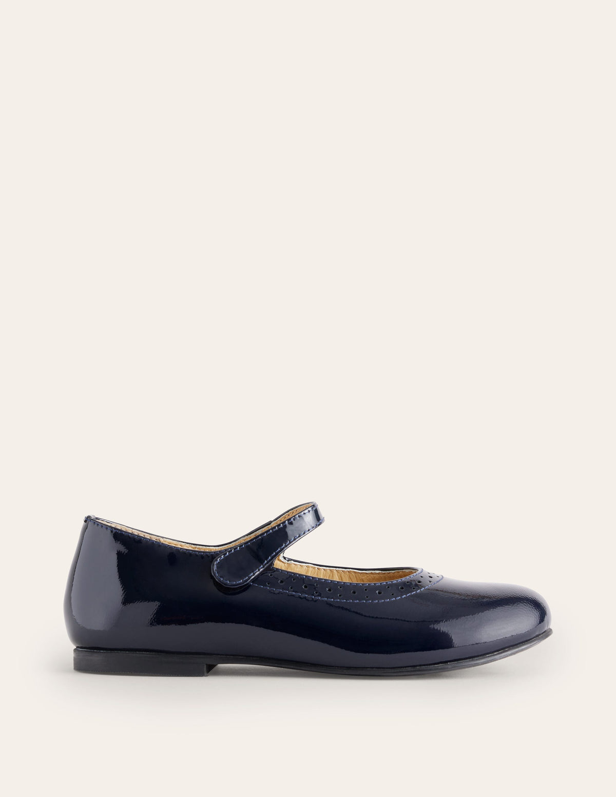 Mary Janes aus Leder-Marineblaues Lackleder - Image 1