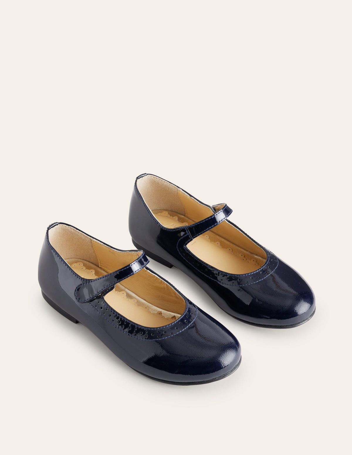 Mary Janes aus Leder-Marineblaues Lackleder - Image 2