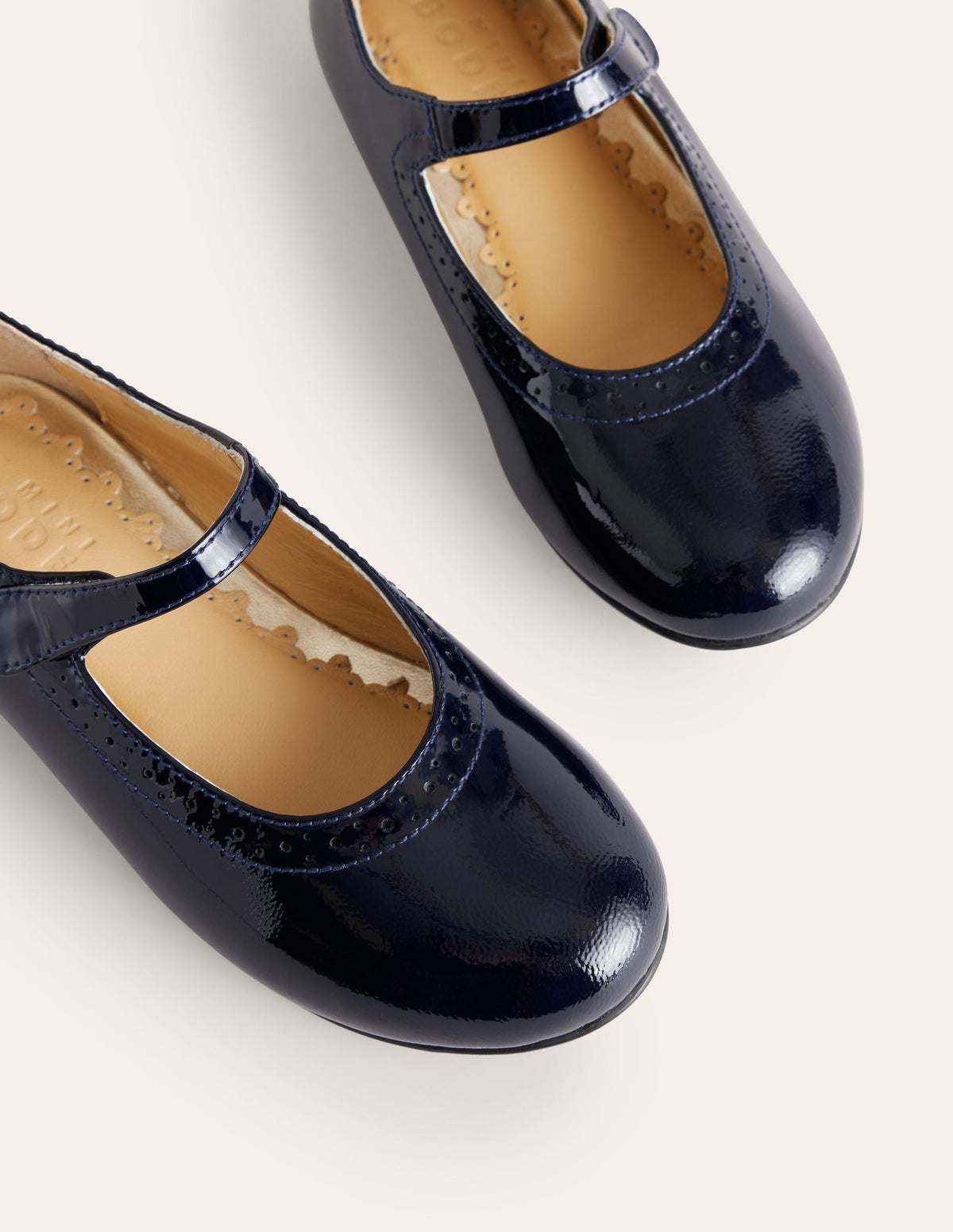 Mary Janes aus Leder-Marineblaues Lackleder - Image 3