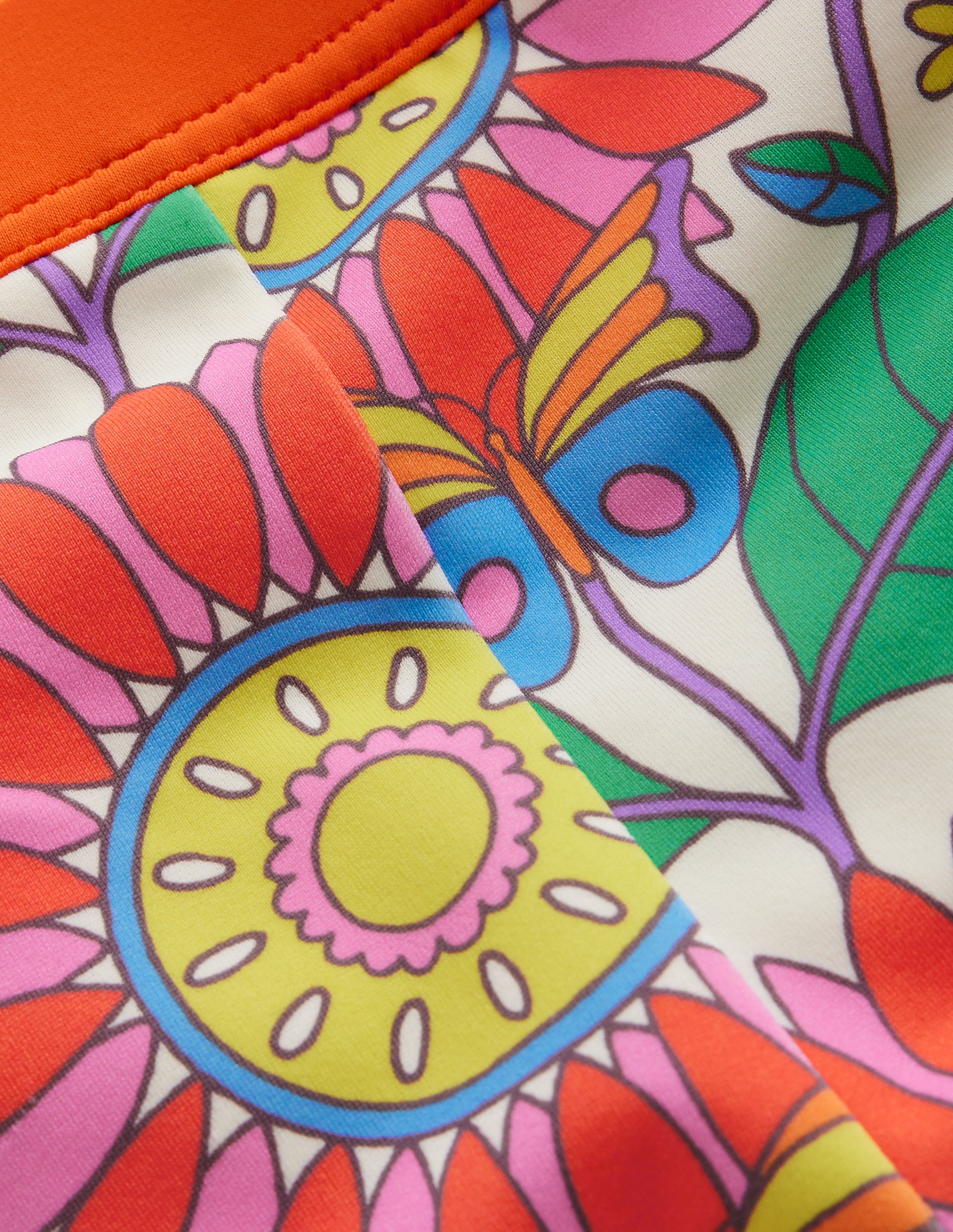 Gemusterte Badeshorts-Bunt Gänseblümchen - Image 3