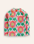 Haut de plage à motif-Motif Daisy Vine multi