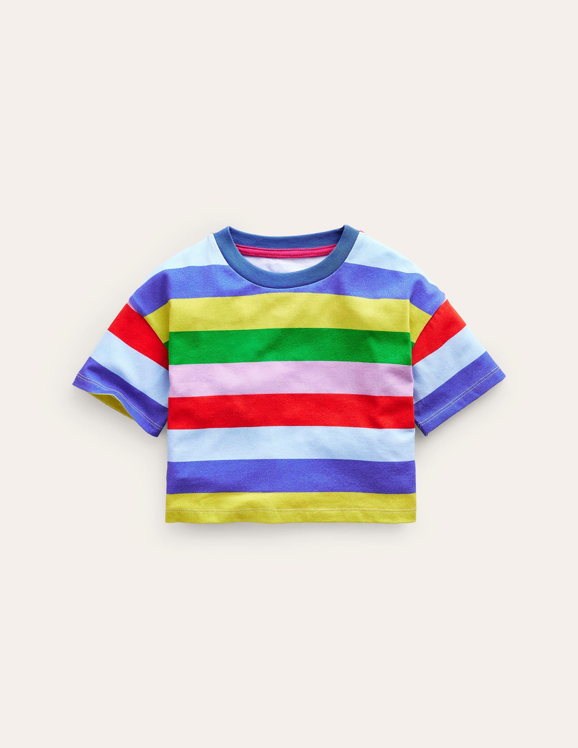 Relaxed T-shirt-Multi Stripe - Image 1