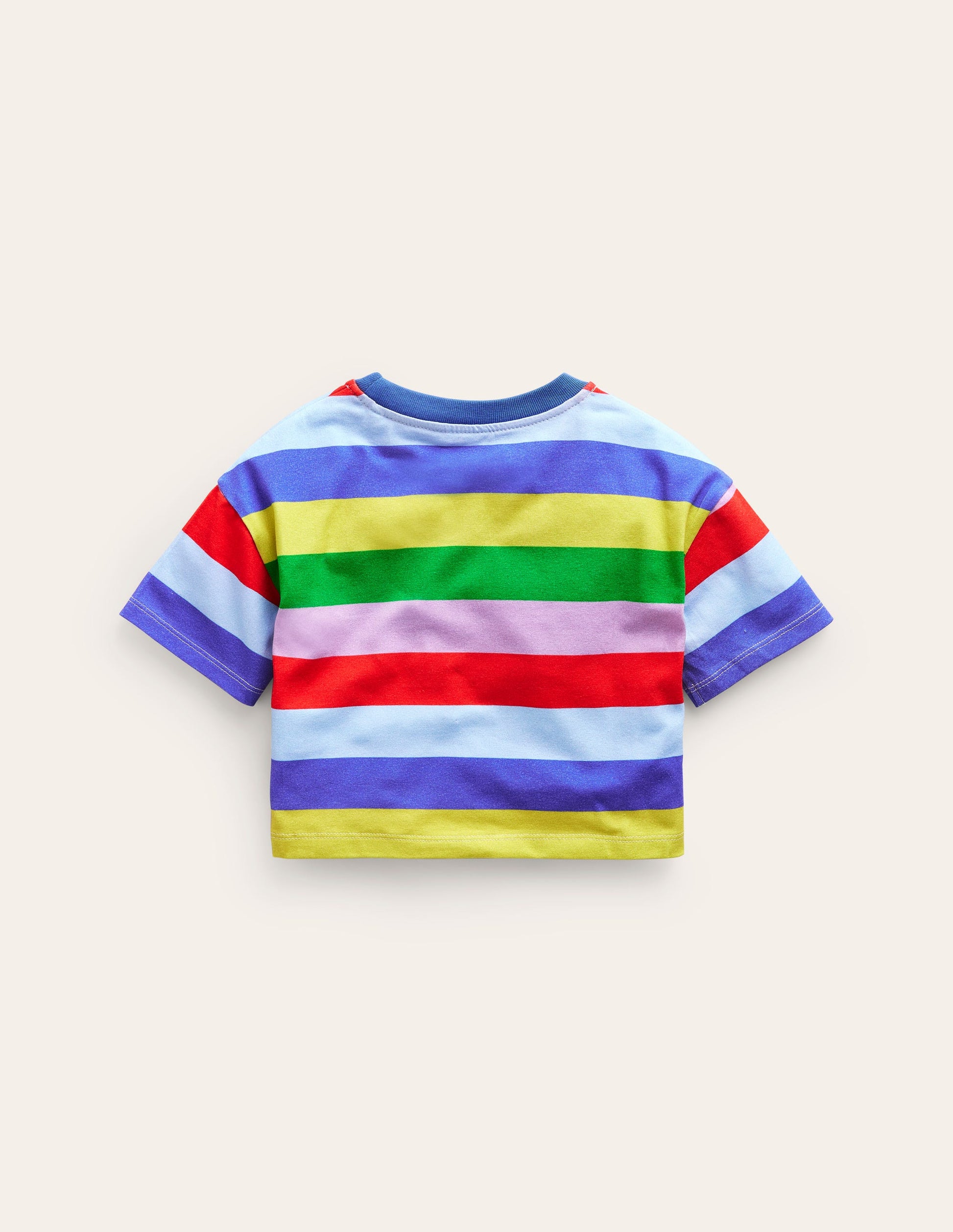 Relaxed T-shirt-Multi Stripe-2