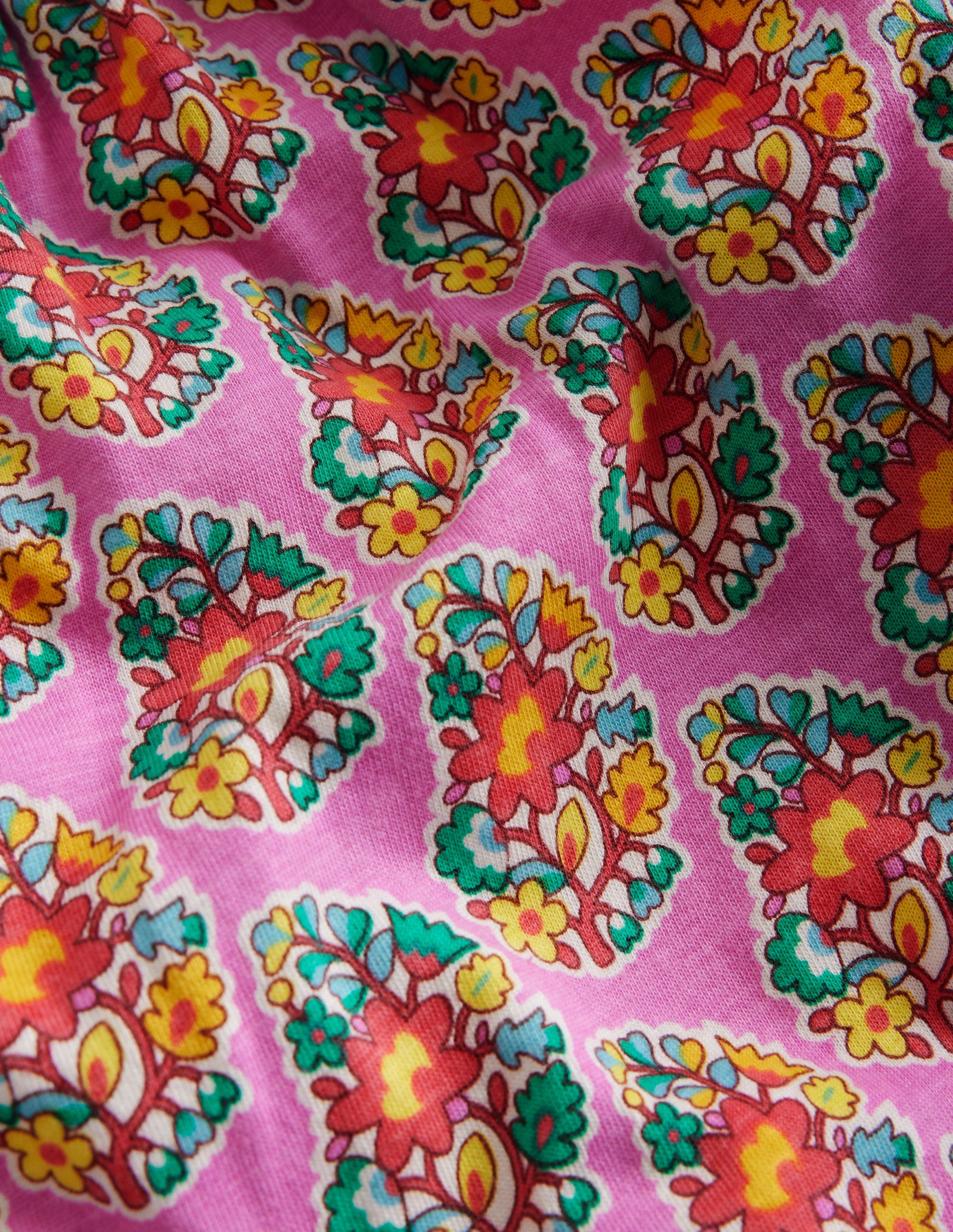 Haremshose aus Jersey-Rosa Pfingstrose Paisley-3