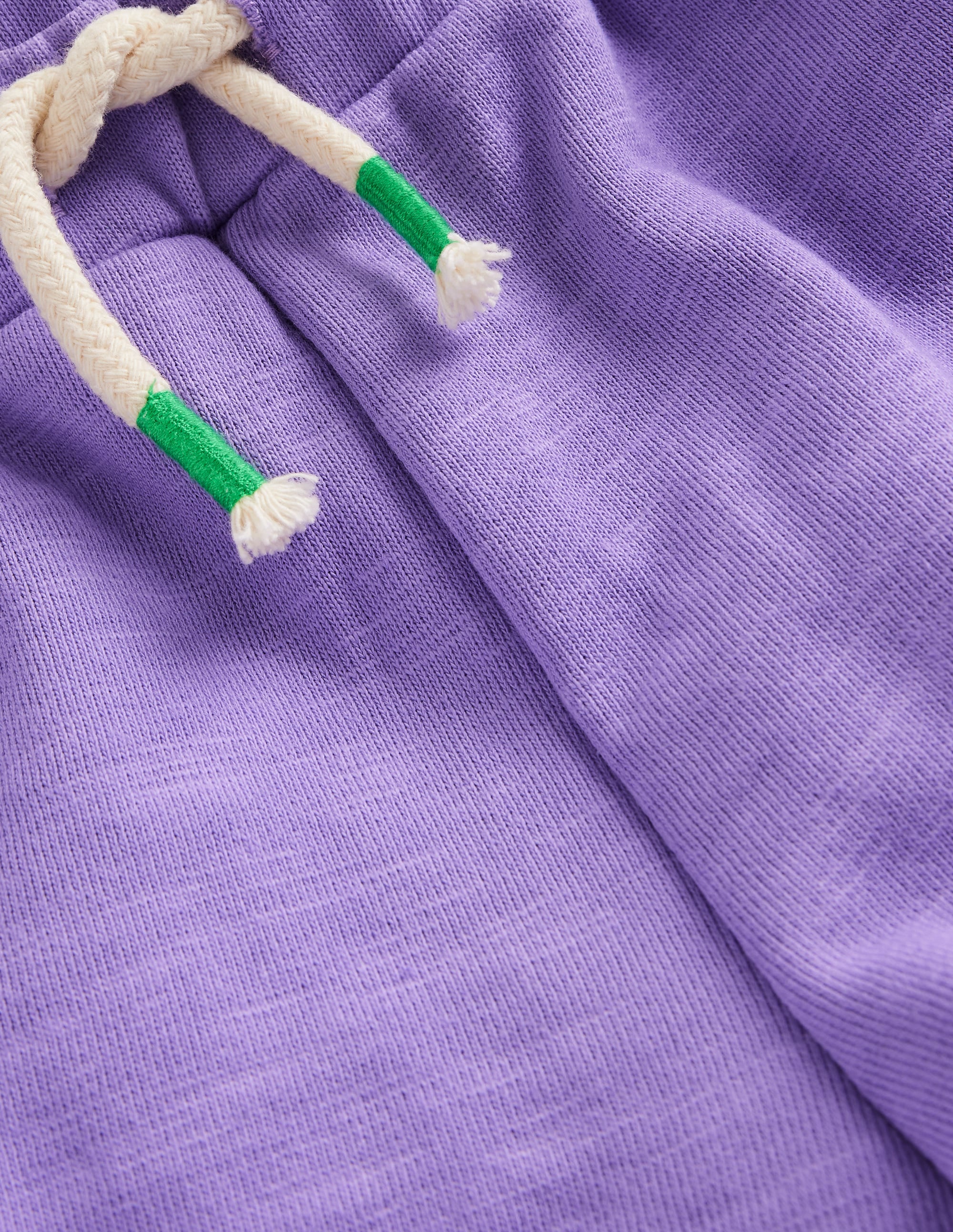 Short en jersey à pompons-Violet crocus - Image 3