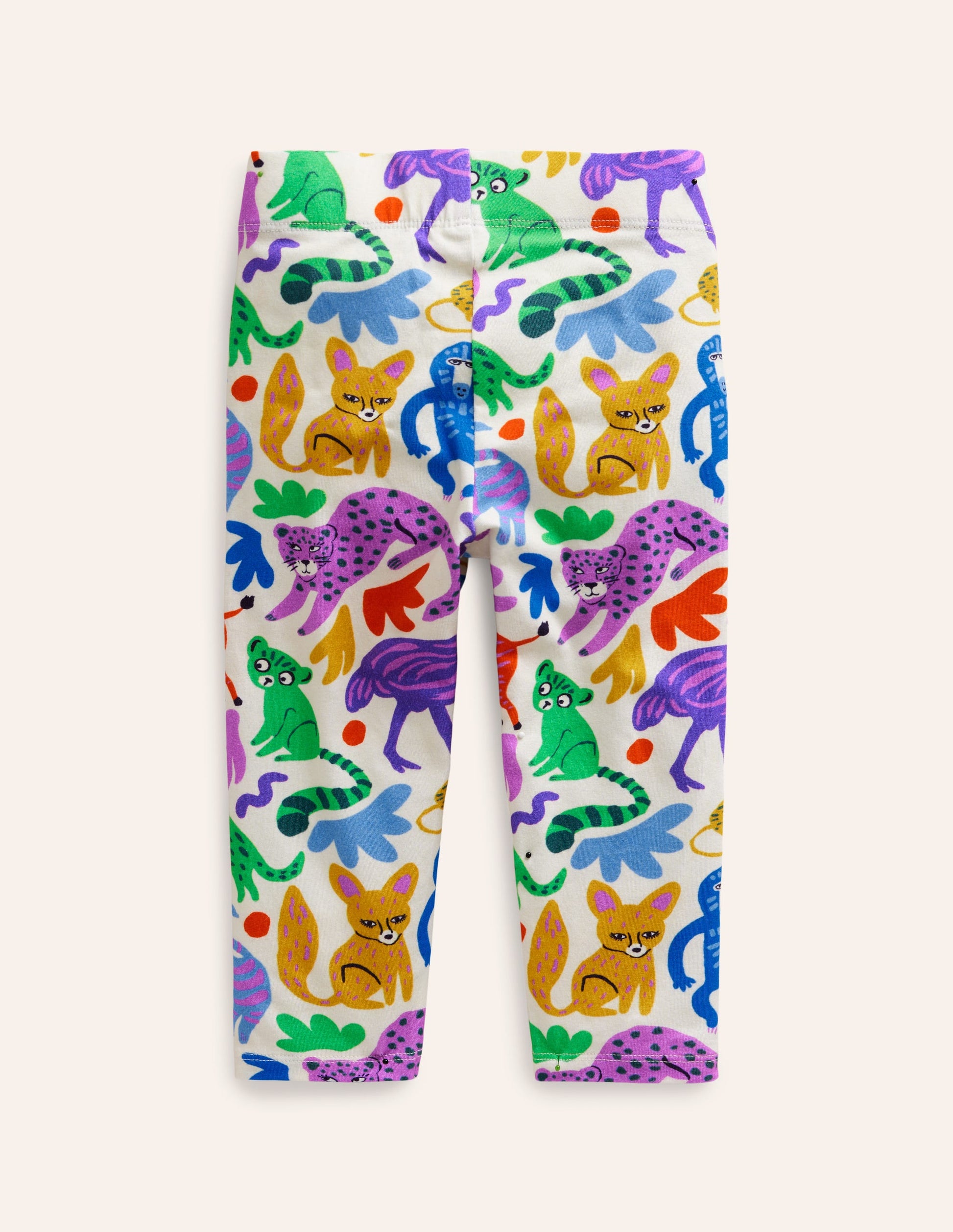 Legging court fun-Copains de safari multi-2