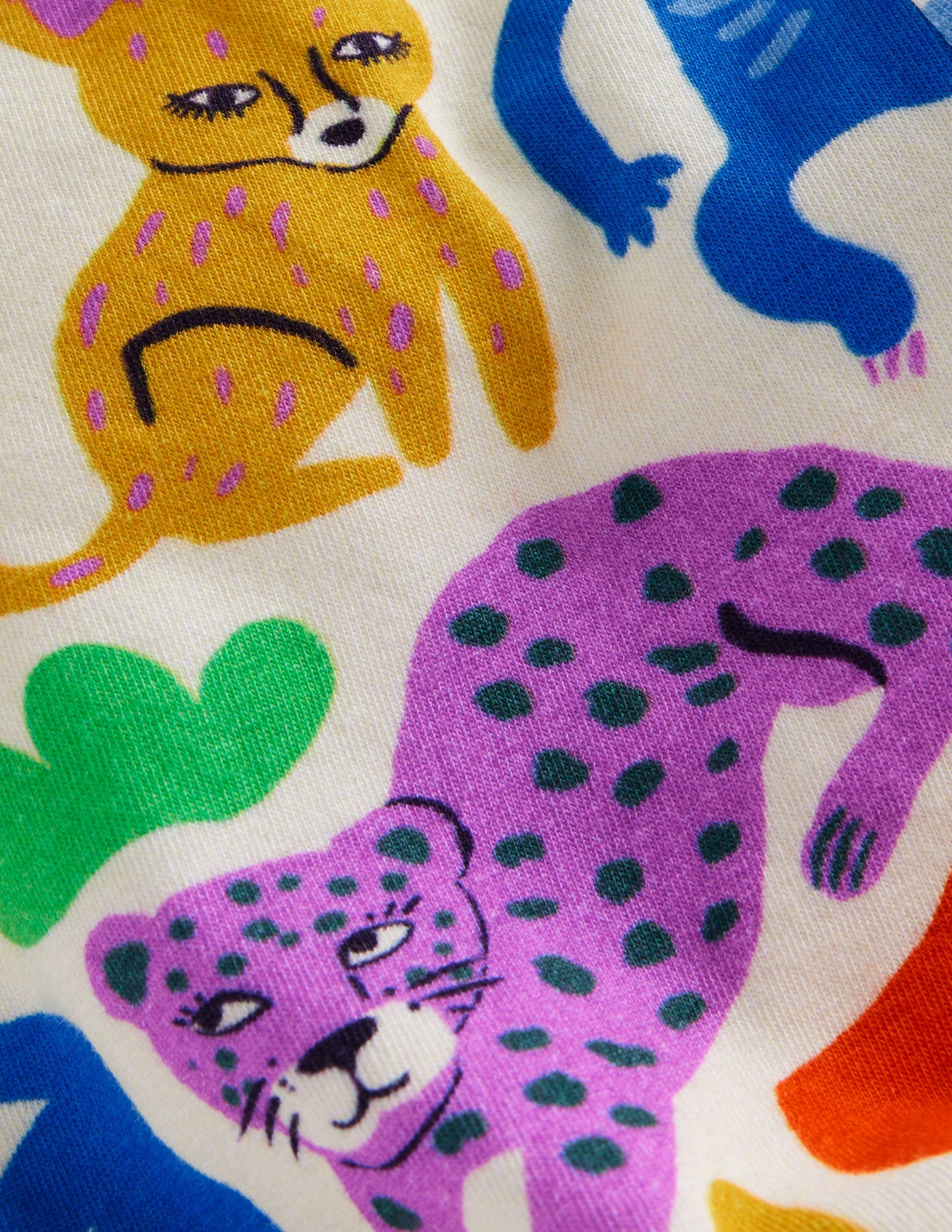 Legging court fun-Copains de safari multi-3