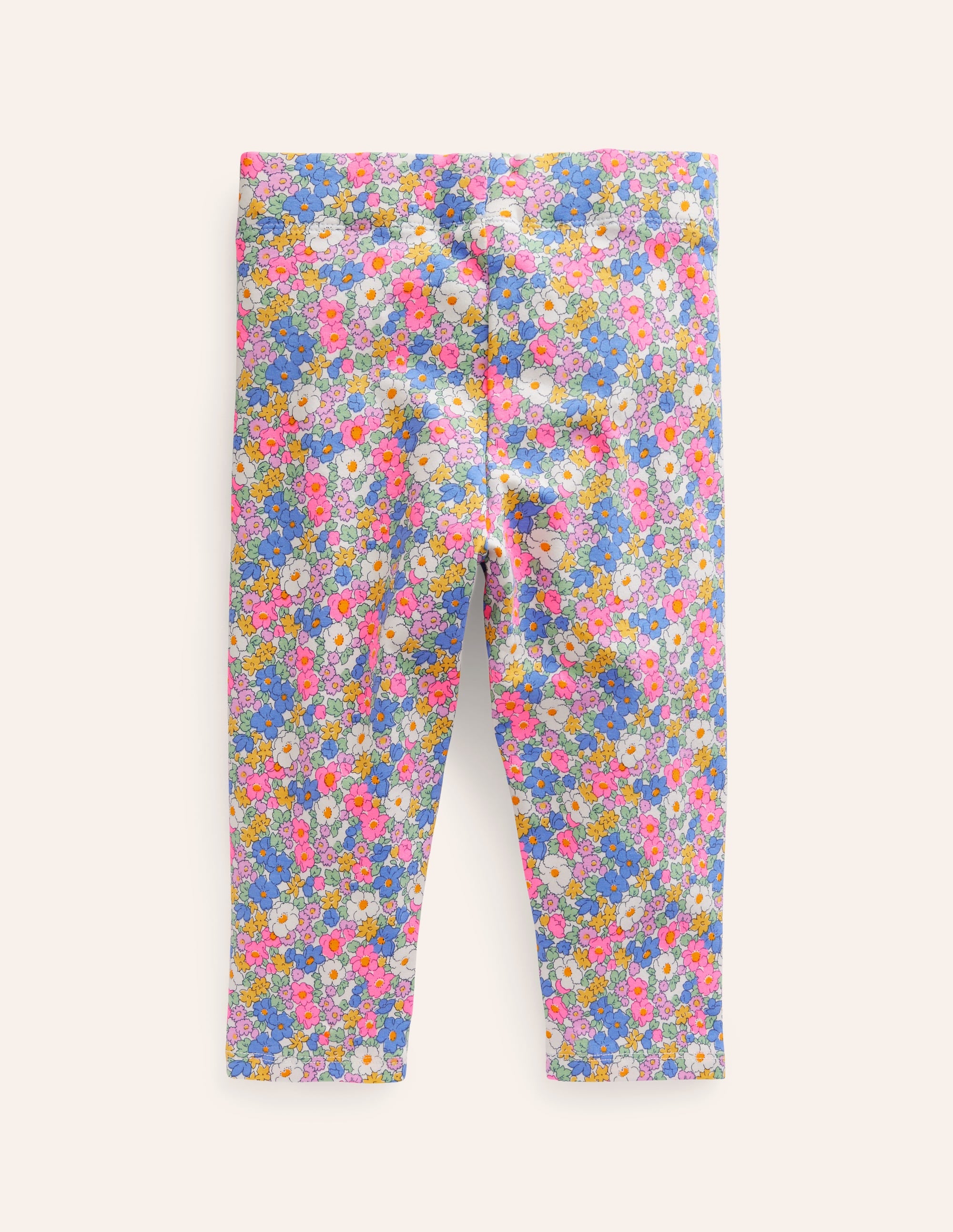 Legging court fun-Motif floral nautique rose festival - Image 2