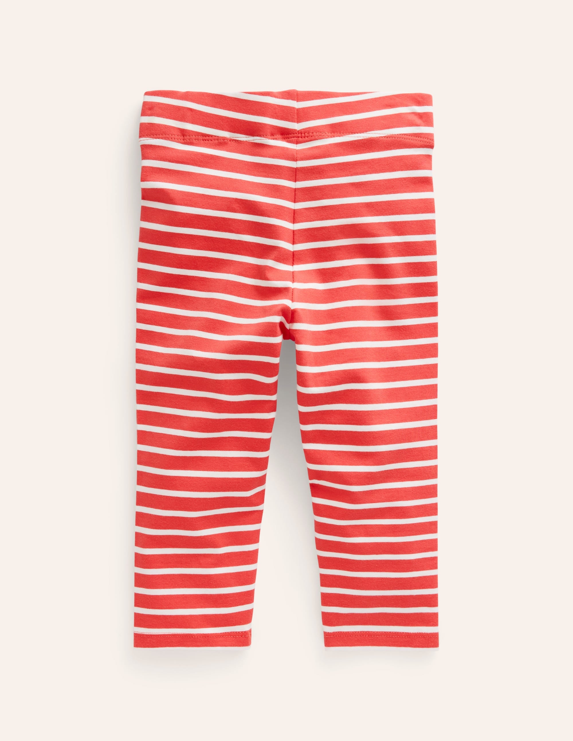 Legging court fun-Rouge confiture/ivoire - Image 2