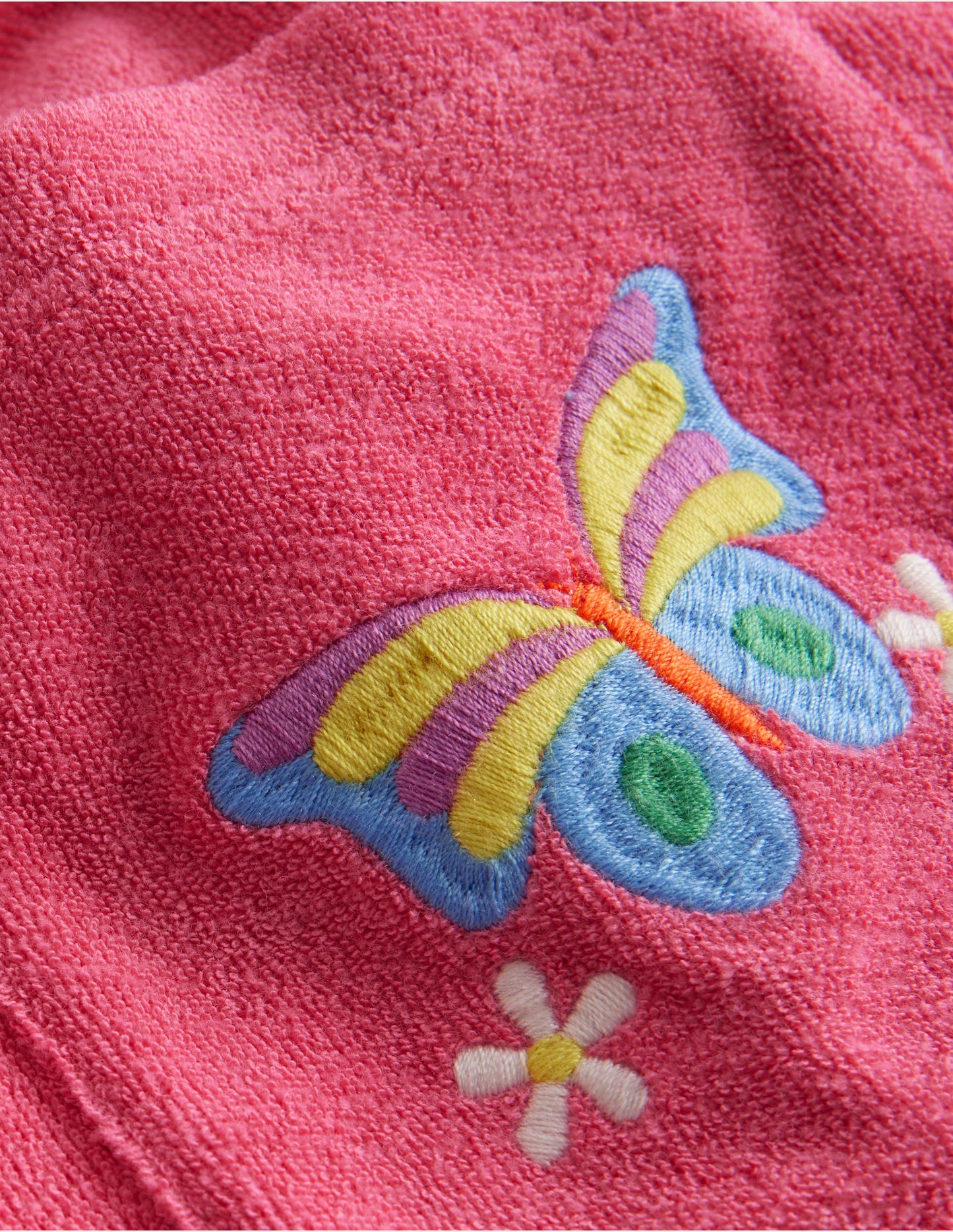Ausgestellte Frottee-Hose-Zuckerwattenrosa