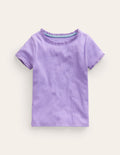 T-shirt côtelé à manches courtes-Parme