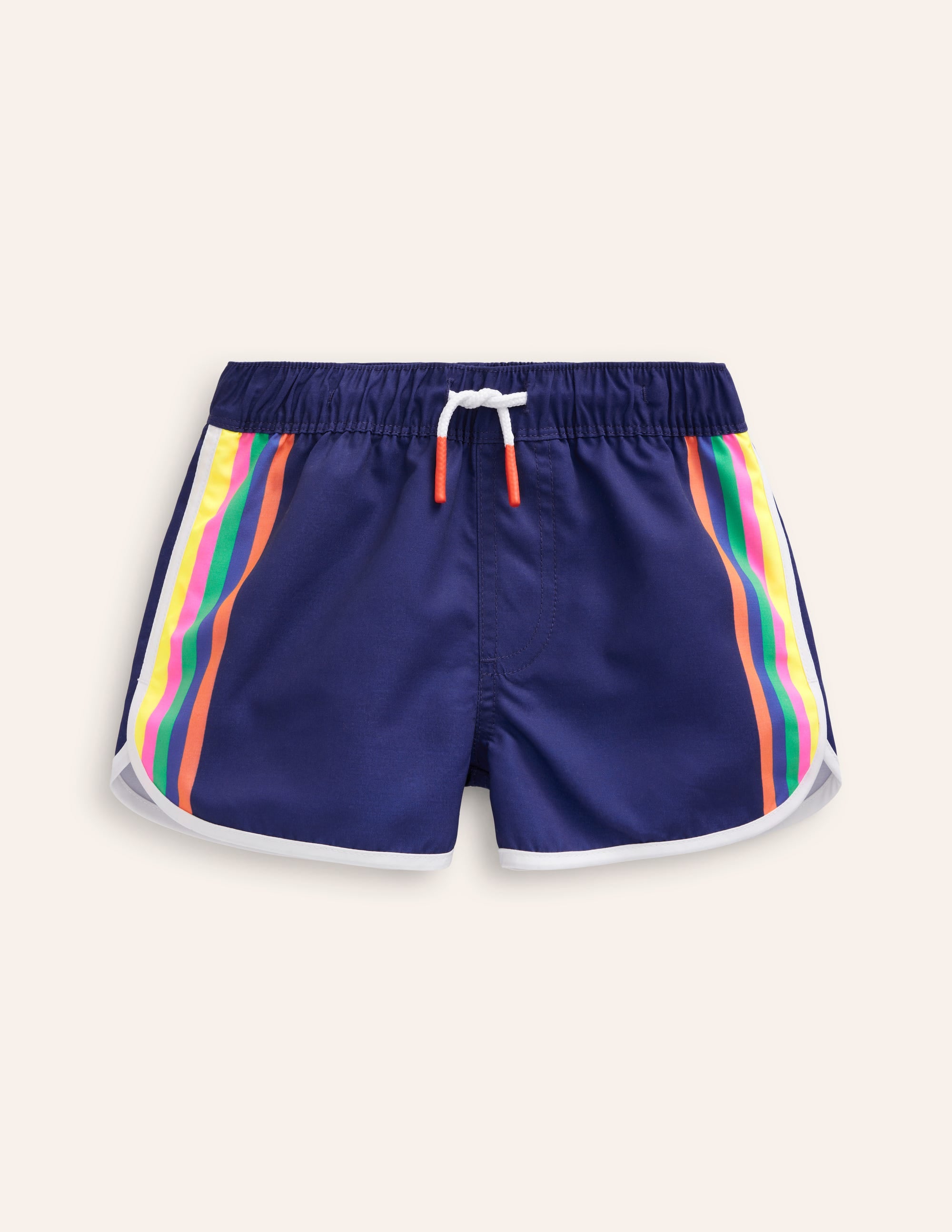 Short de surf-Rayé multi bleu marine - Image 1