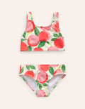Bikini fun imprimé-Pêches rose Provence poudré