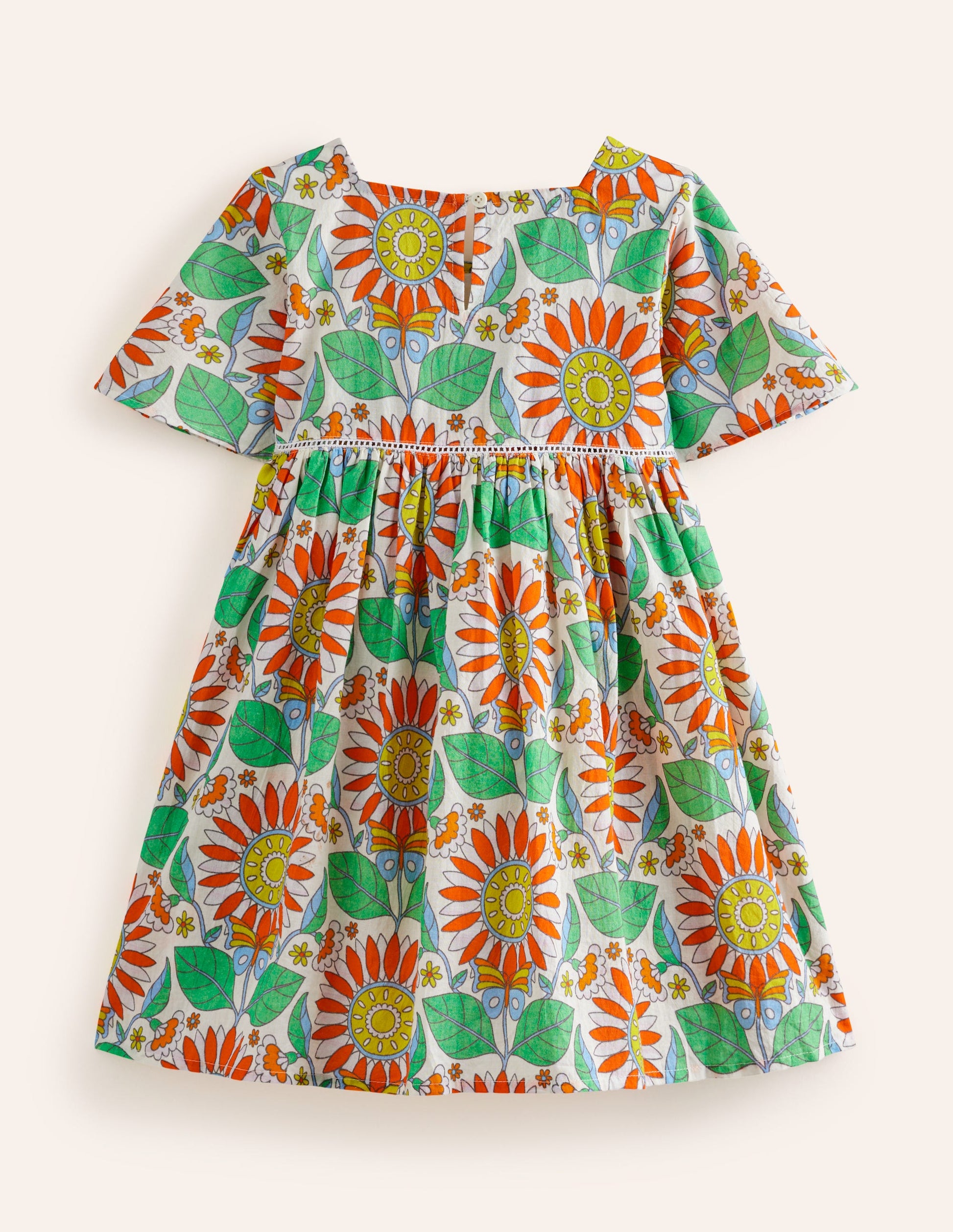 Robe de vacances légère-Motif Daisy Vine multi-2