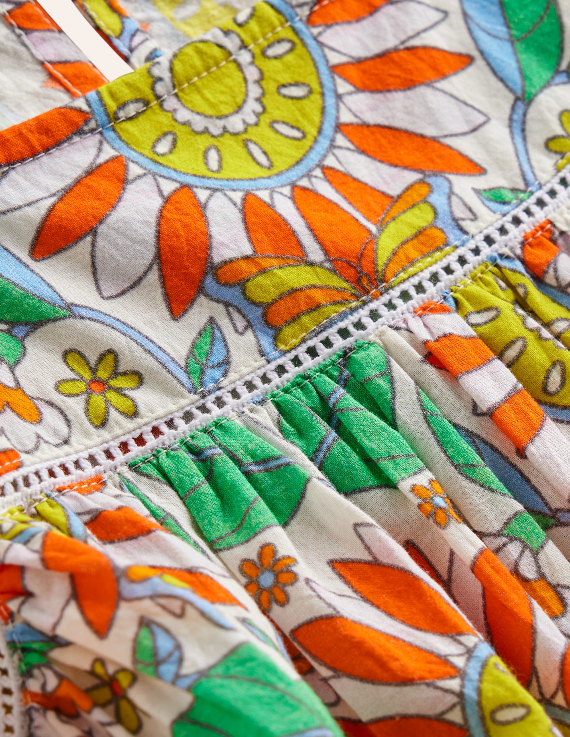 Robe de vacances légère-Motif Daisy Vine multi - Image 3