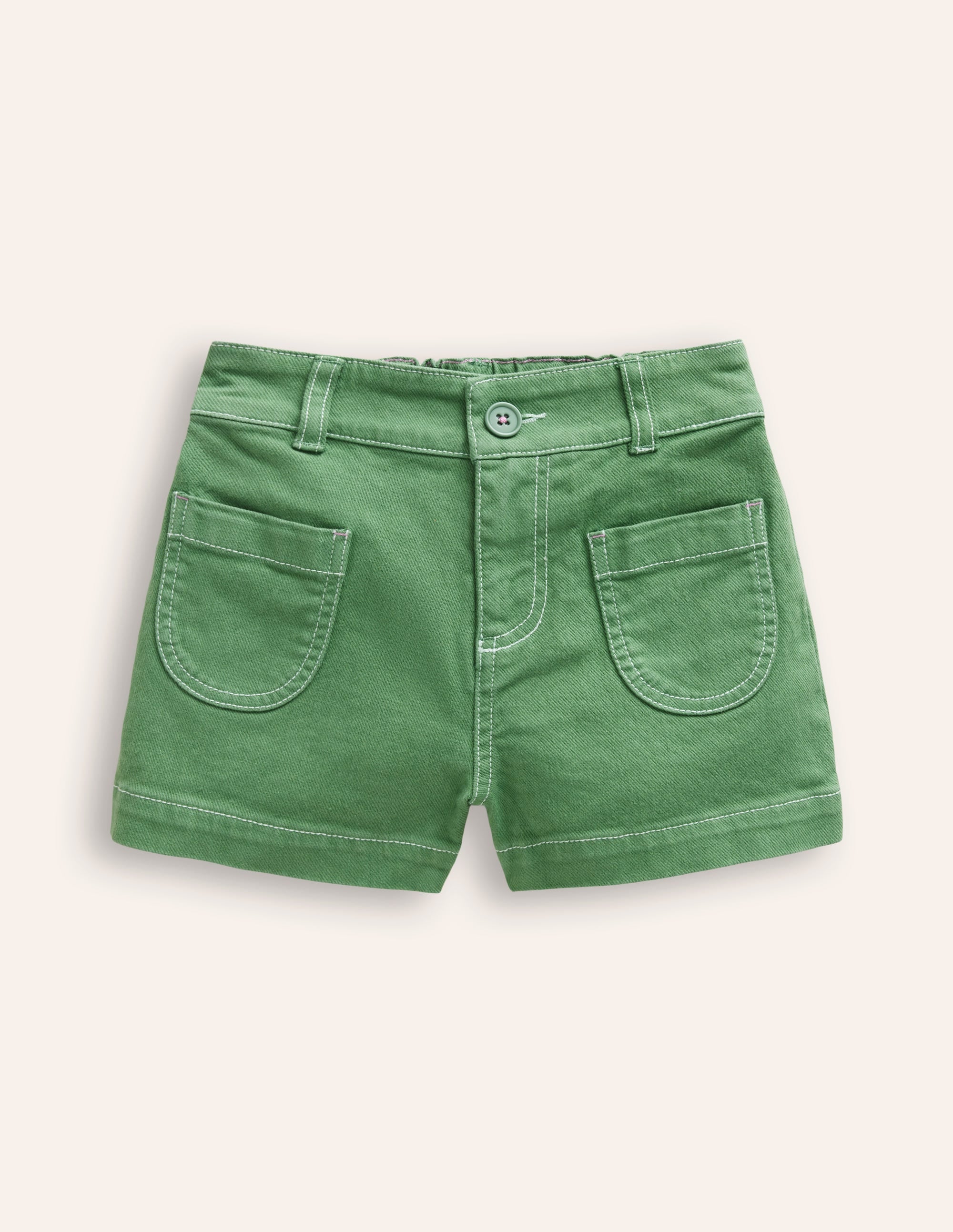 Short taille haute-Vert trèfle - Image 1