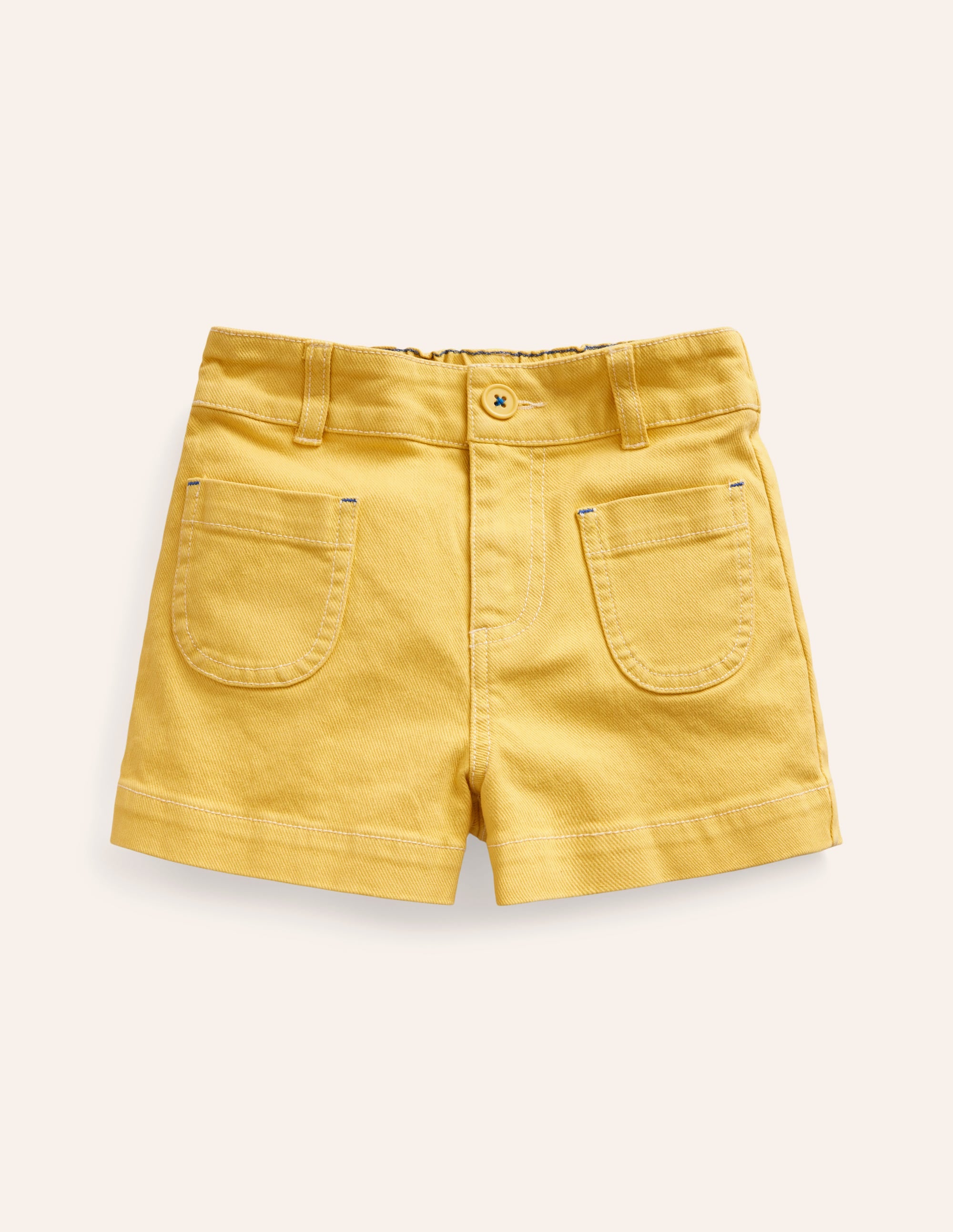 Shorts mit hohem Bund-Zitrone - Image 1