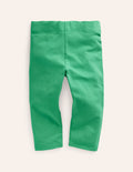 Verkürzte Leggings-Erbsengrün
