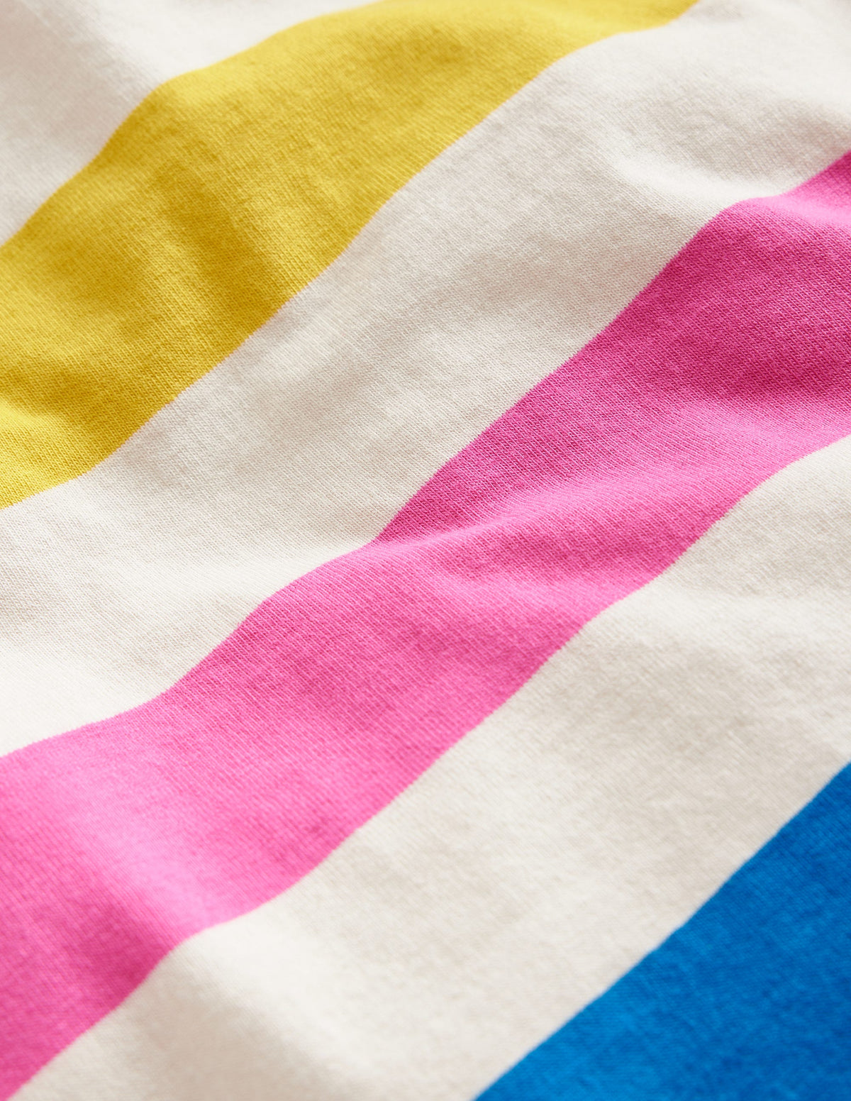 Matrosenshirt mit kurzen Ärmeln-Bunt Streifen-3