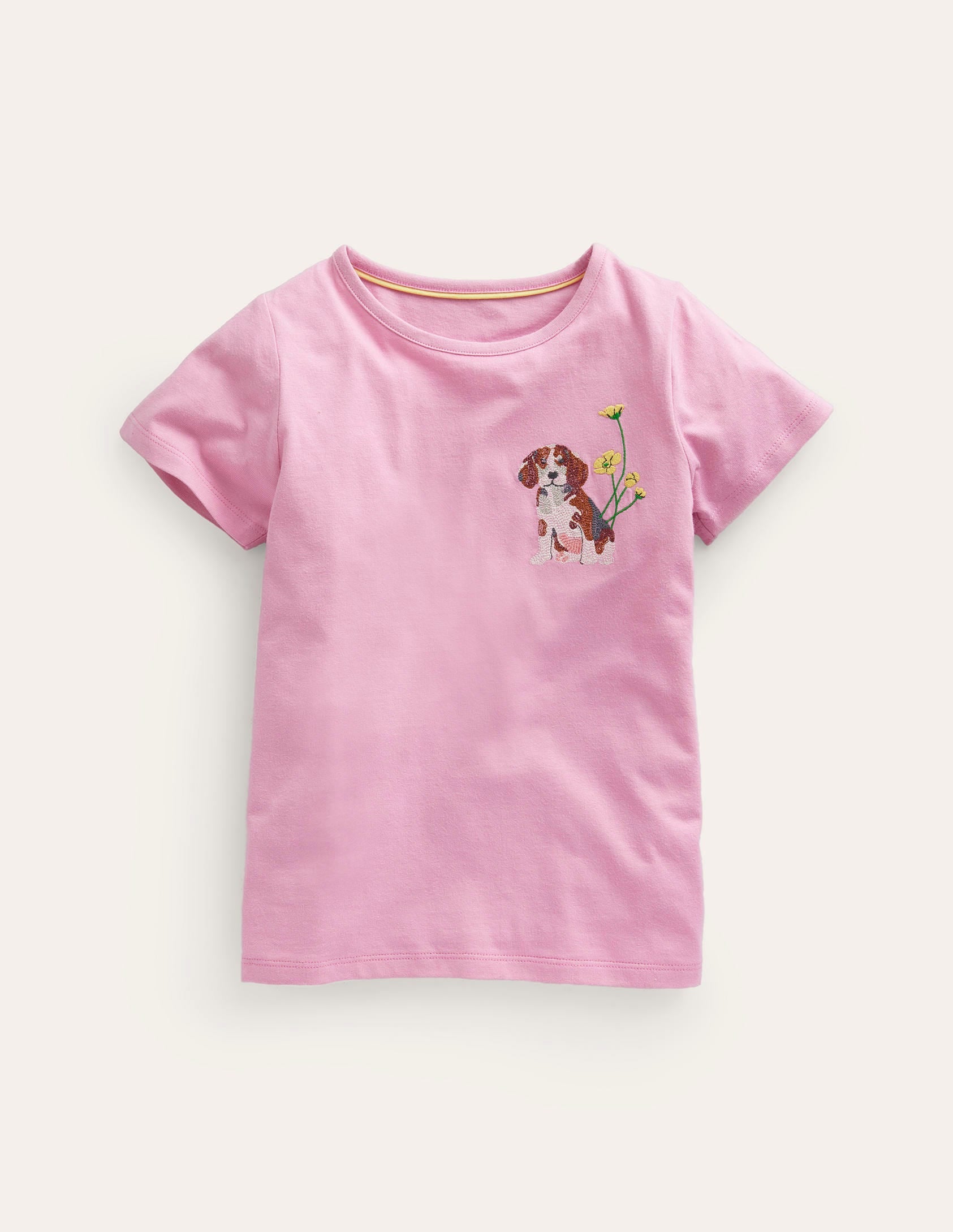 T-shirt à logo super surpiqûres-Chien chewing-gum-1