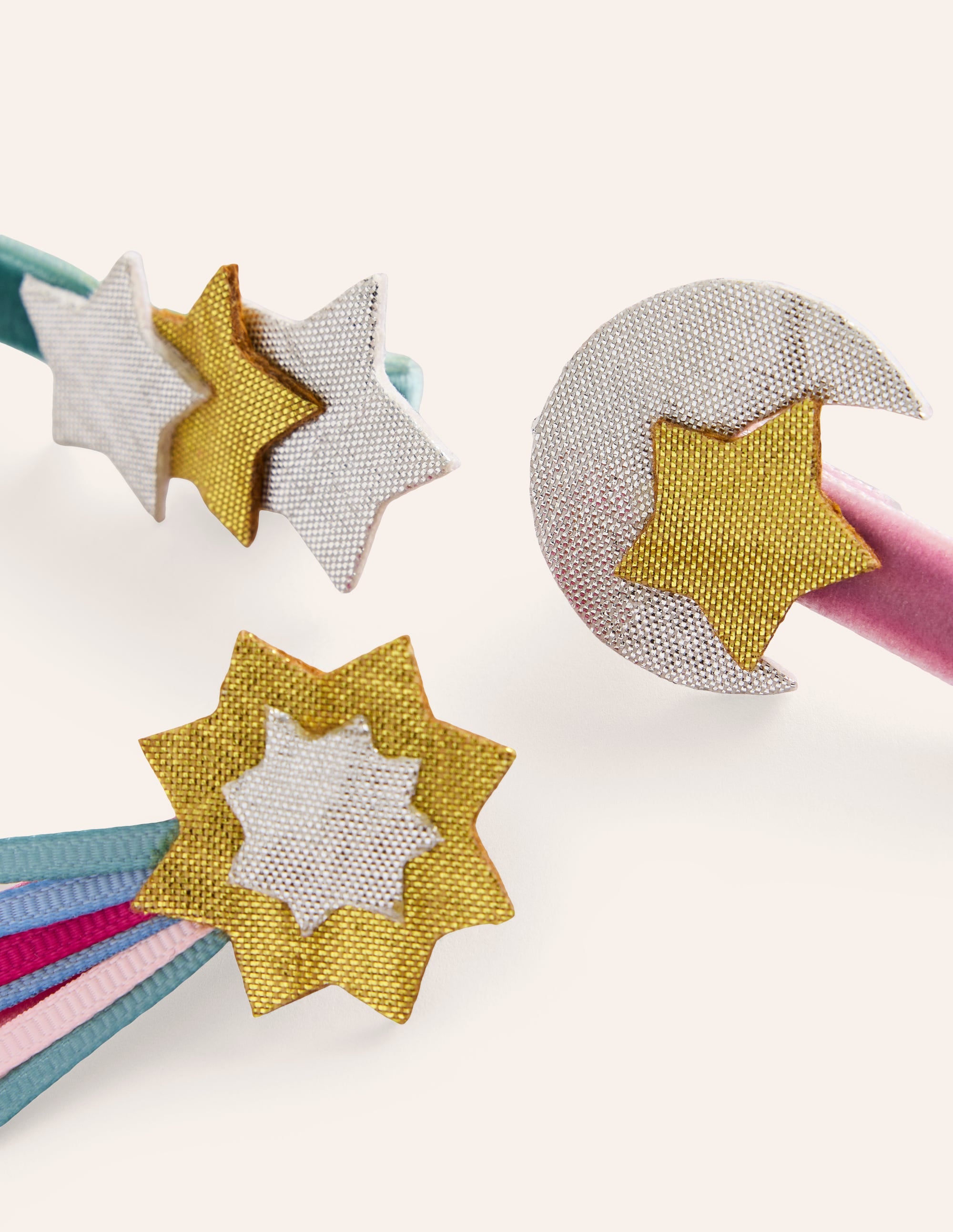 3 barrettes à cheveux-Étoiles - Image 2