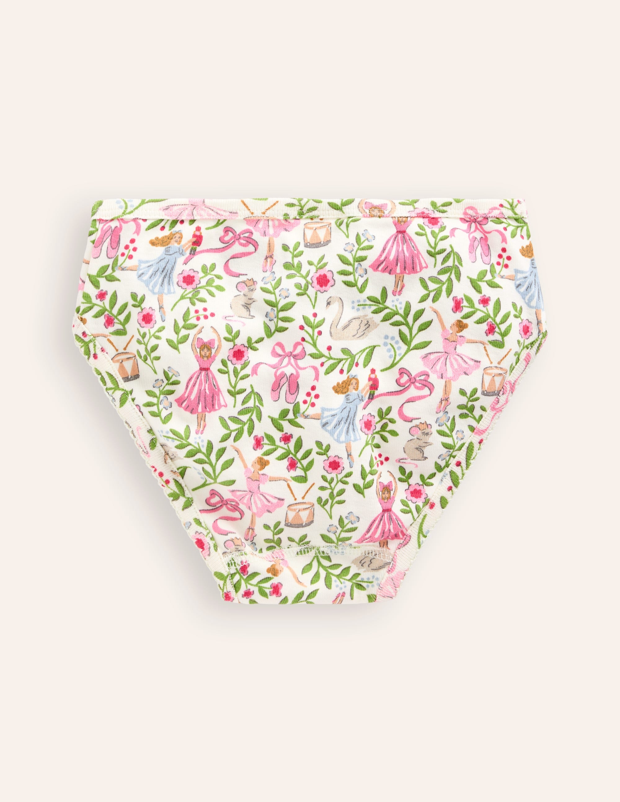 7 culottes-Toile de Jouy dans classique ivoire - Image 2
