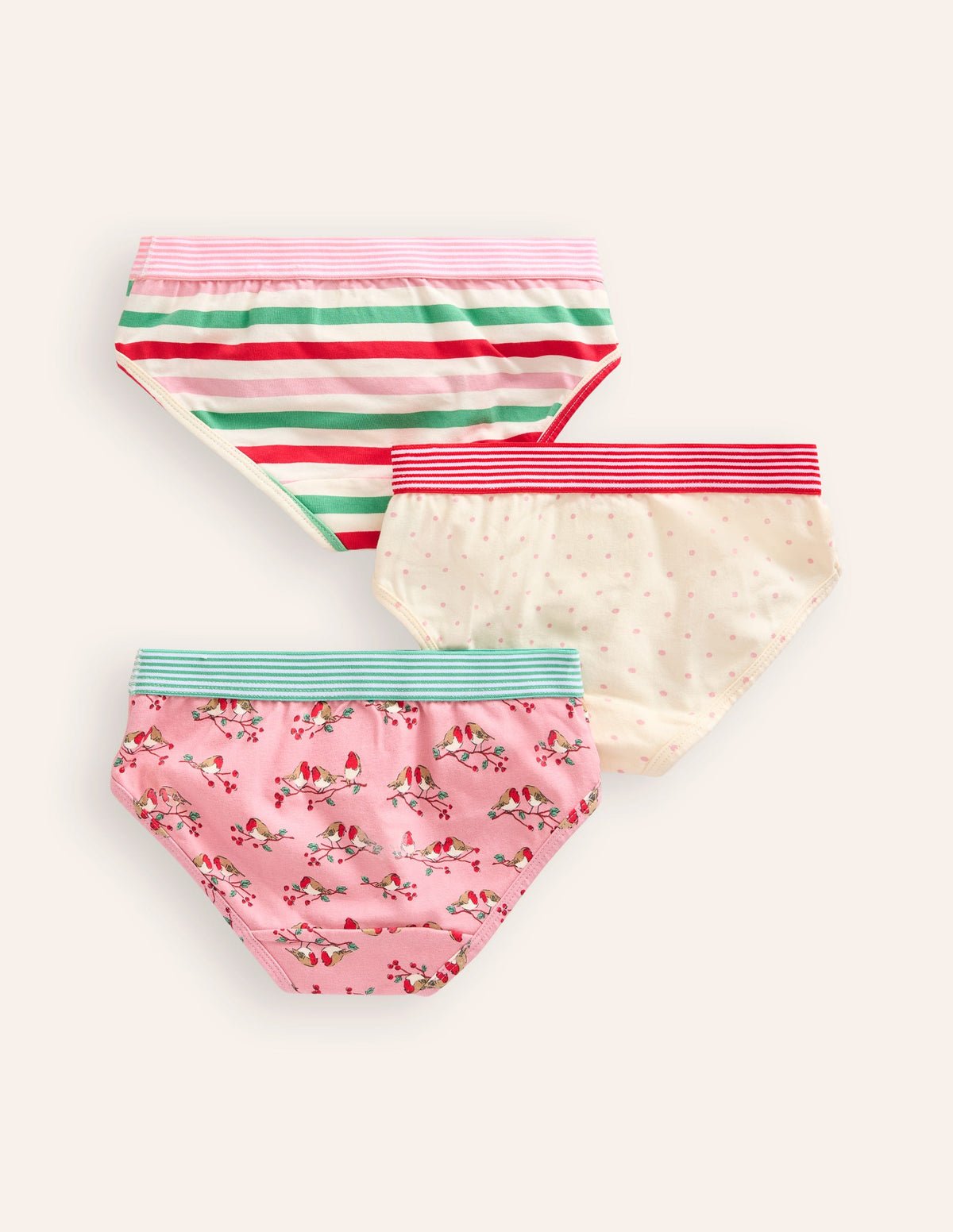 Unterhosen im 3er-Pack-Rosa Katzen - Image 2